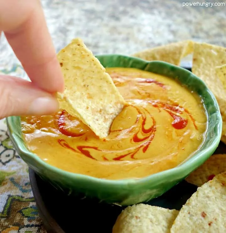 Chickpea Flour Queso