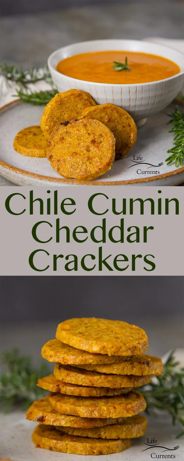 Chile Cumin Cheddar Crackers