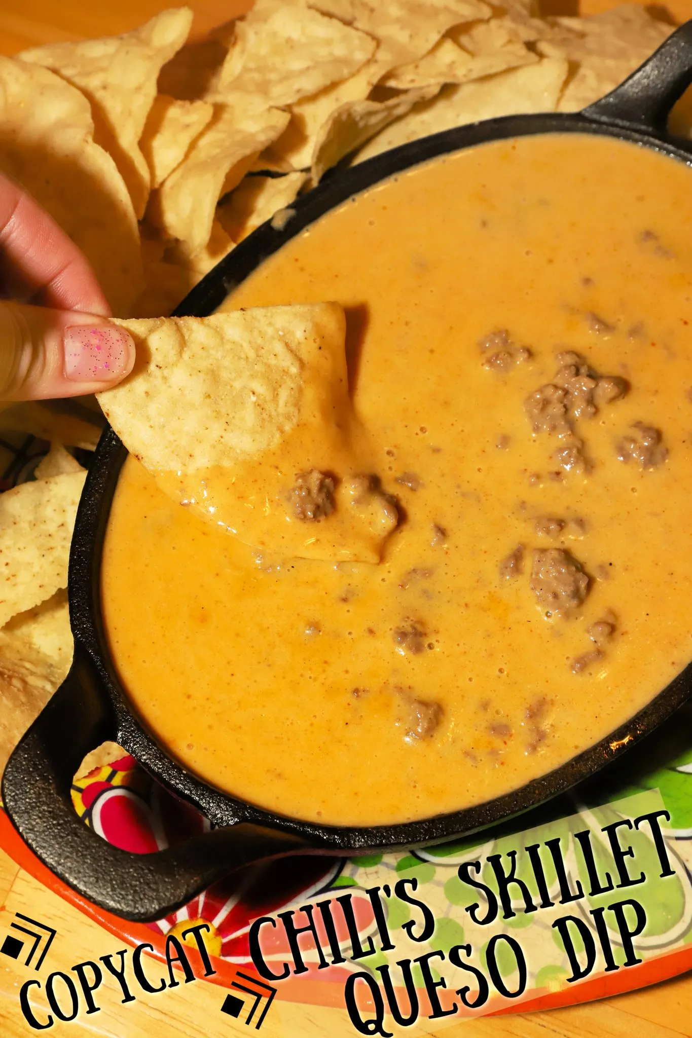 Chili's Copycat Skillet Queso