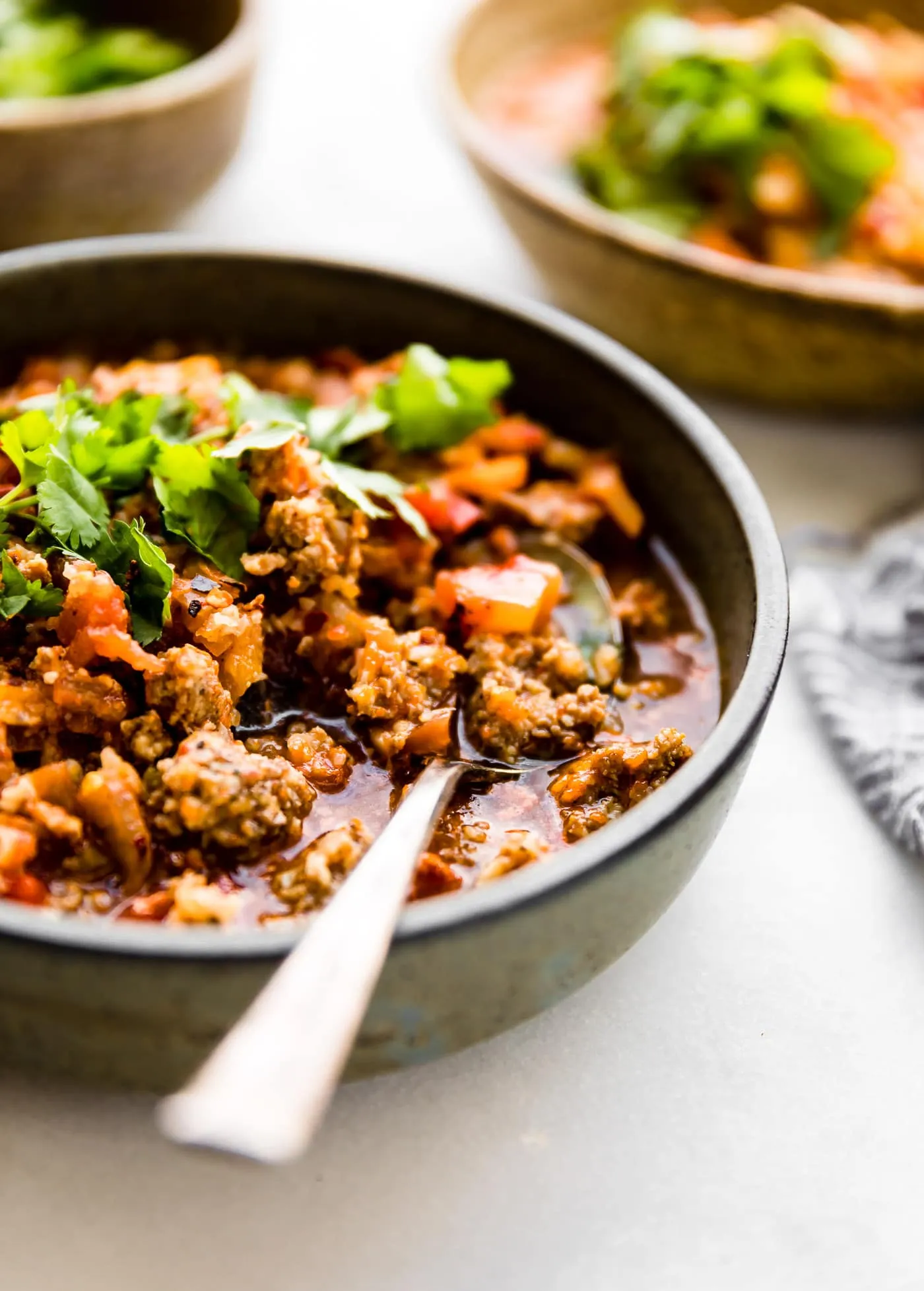 Chipotle Sweet Potato Pork Chili