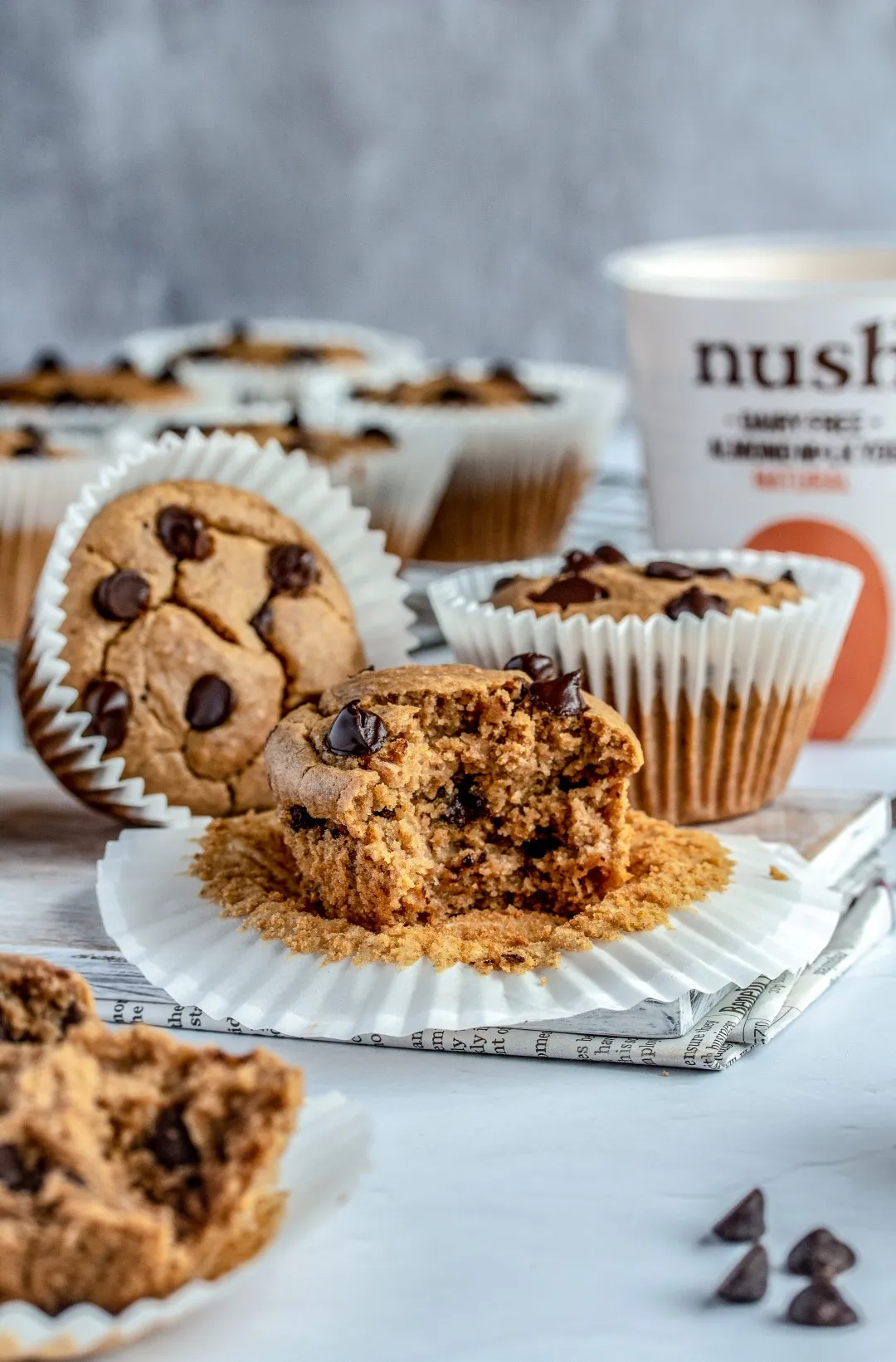 Chocolate Chip Blender Muffins