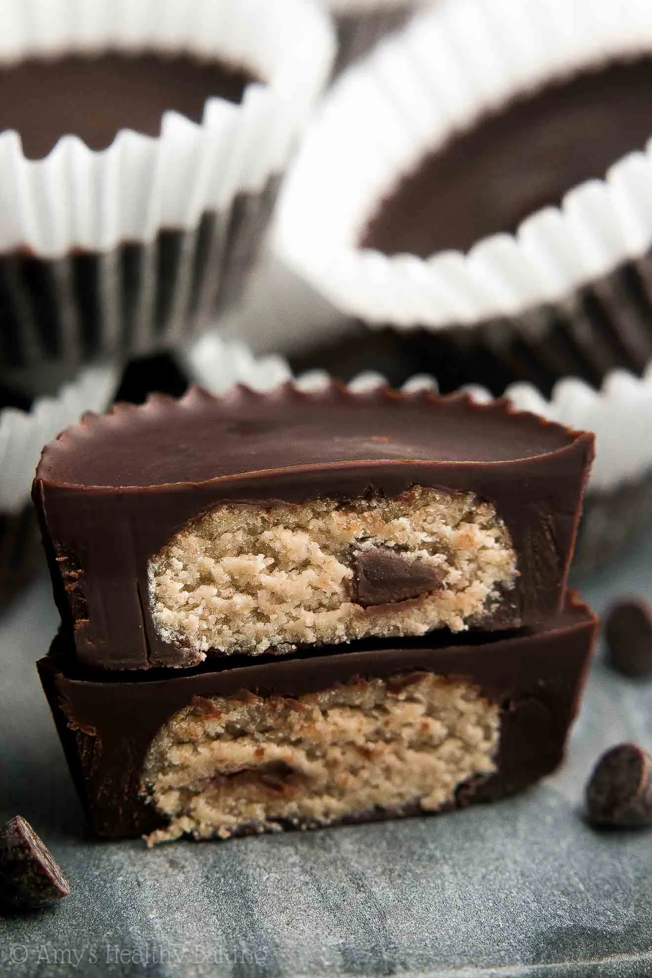 Chocolate Chip Cookie Dough Peanut Butter Cups