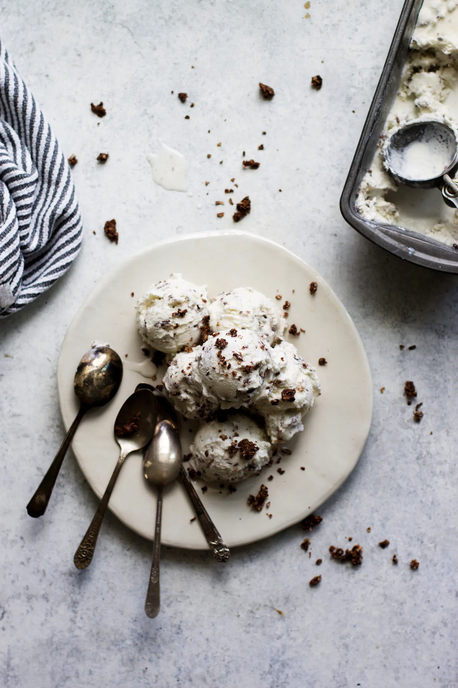 Chocolate Chunk Toasted Coconut Ice Cream