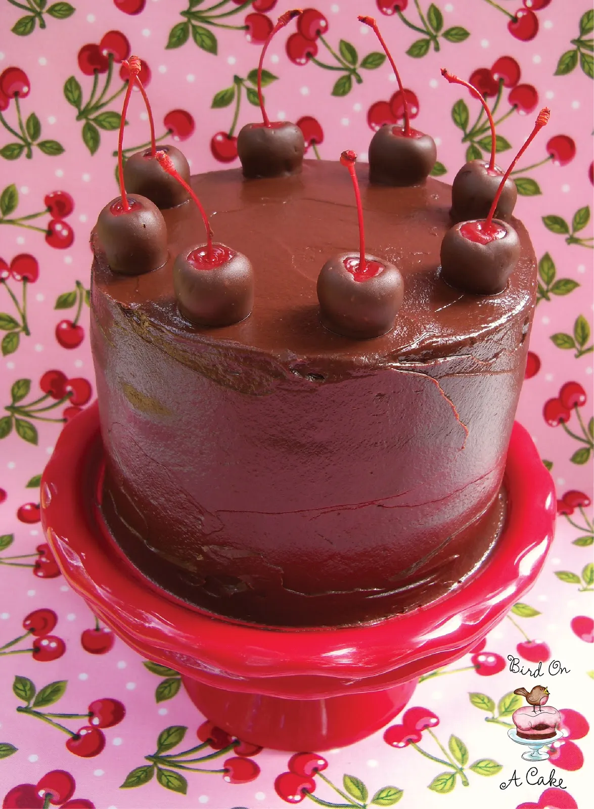 Chocolate Covered Cherry Cake