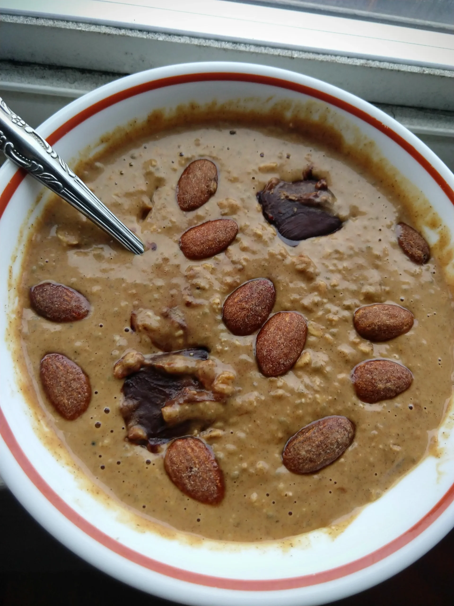 Chocolate Covered Pumpkin Spice Oatmeal Bites