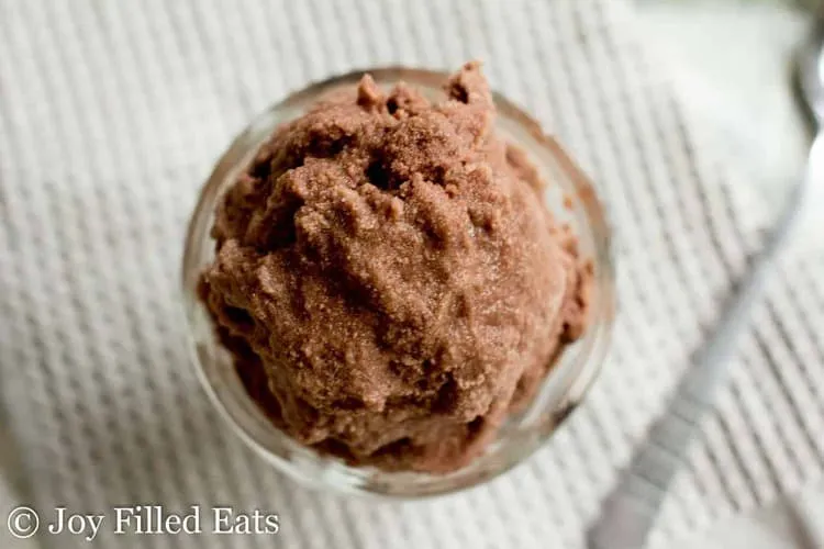 Chocolate Cream Italian Ice