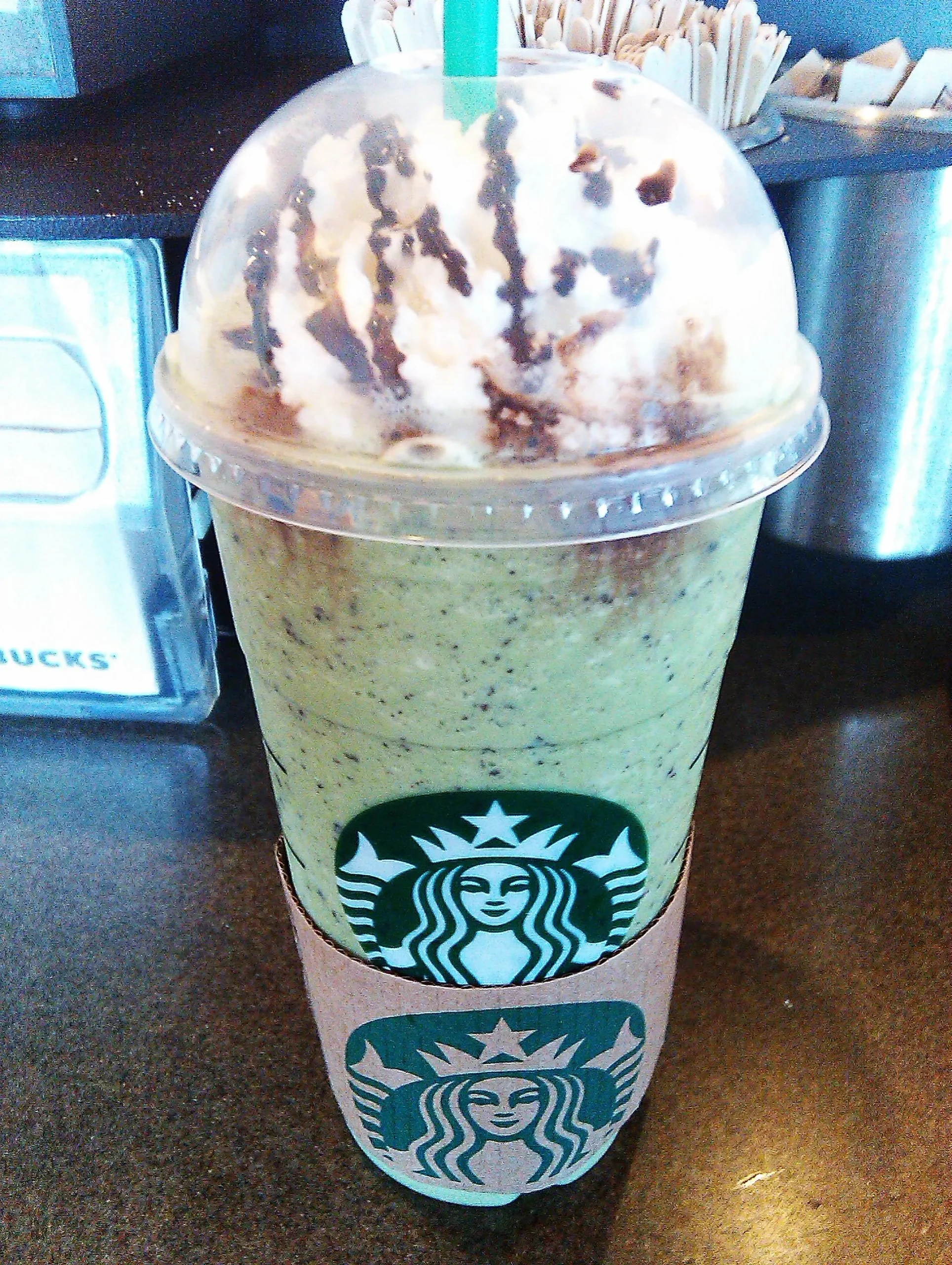 Chocolate Mint Frappuccino (Starbucks Secret Menu)
