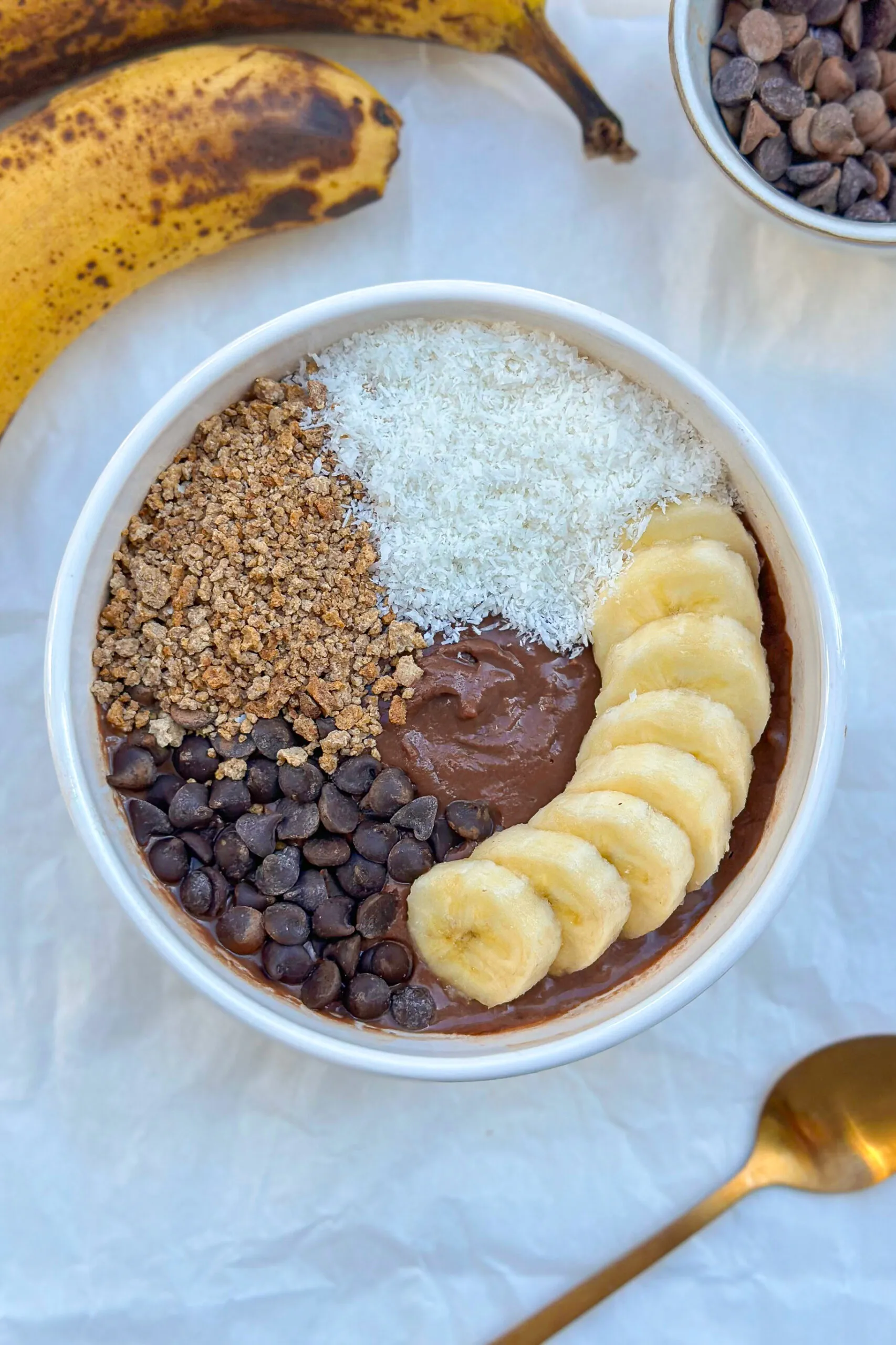 Chocolate Protein Smoothie Bowl