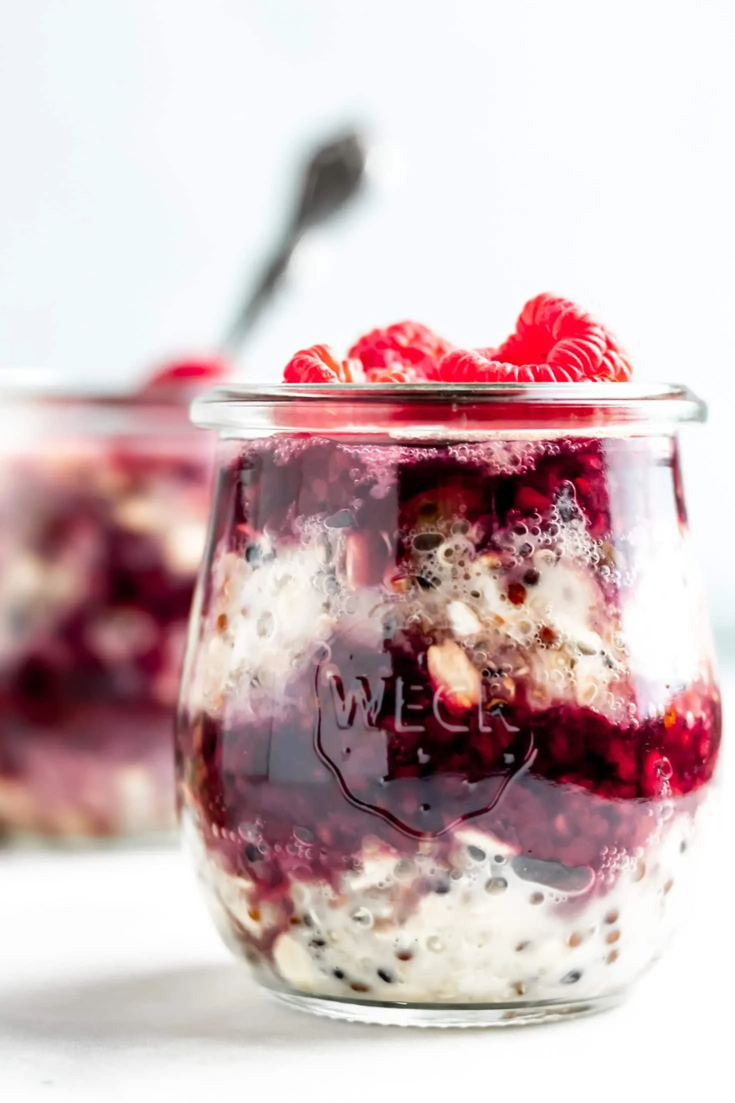 Chocolate Raspberry Breakfast Quinoa
