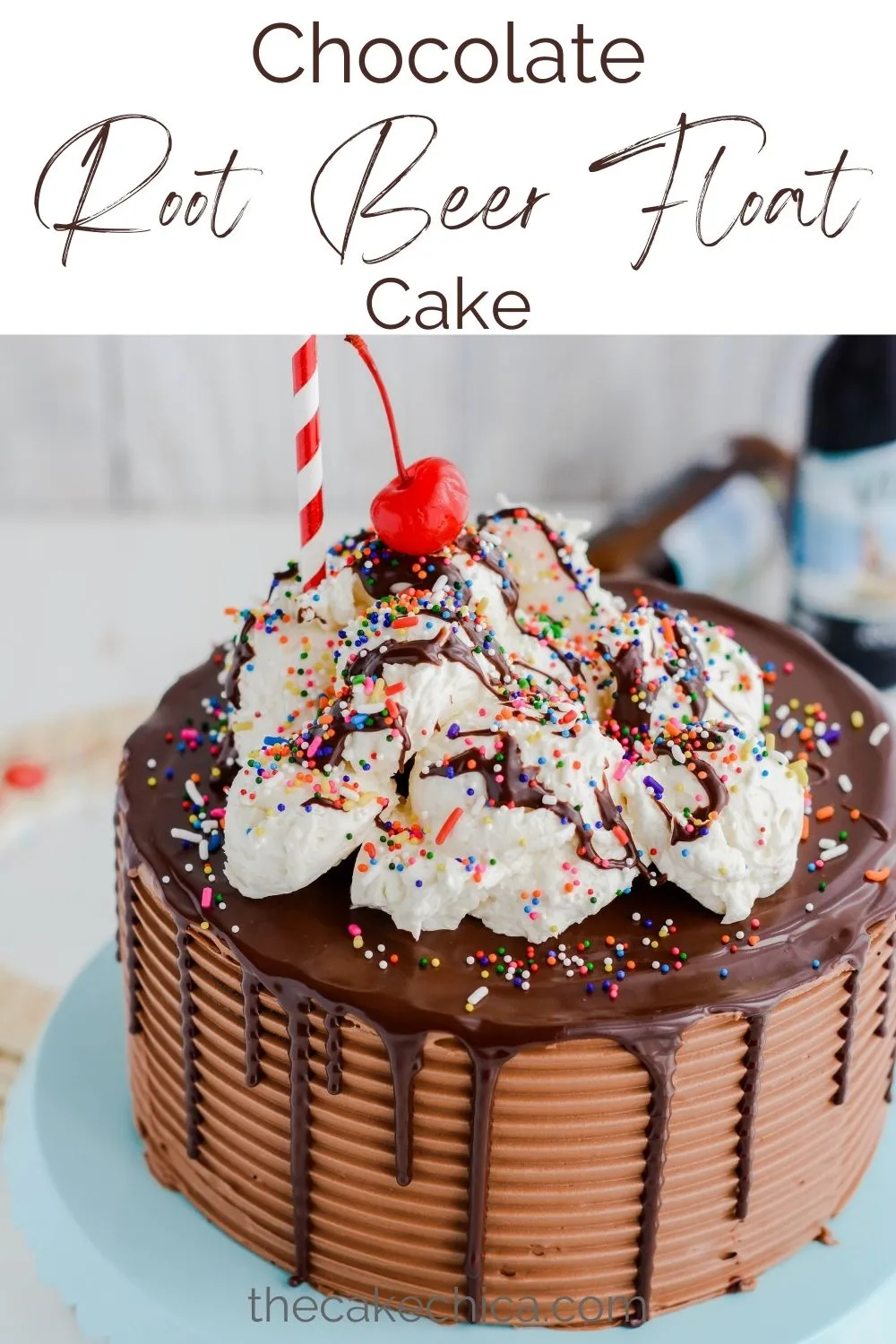 Chocolate Root Beer Float Cake Crazy