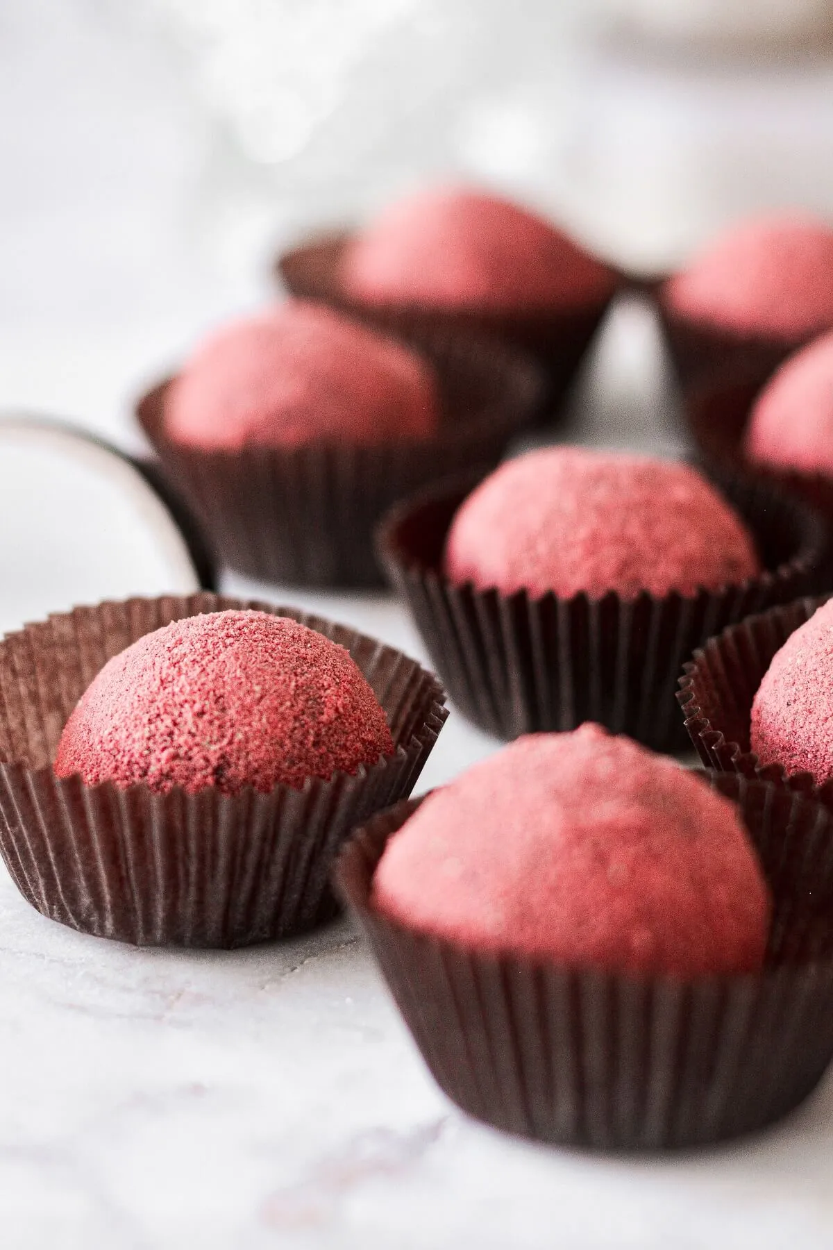 Chocolate Strawberry Truffle Pie