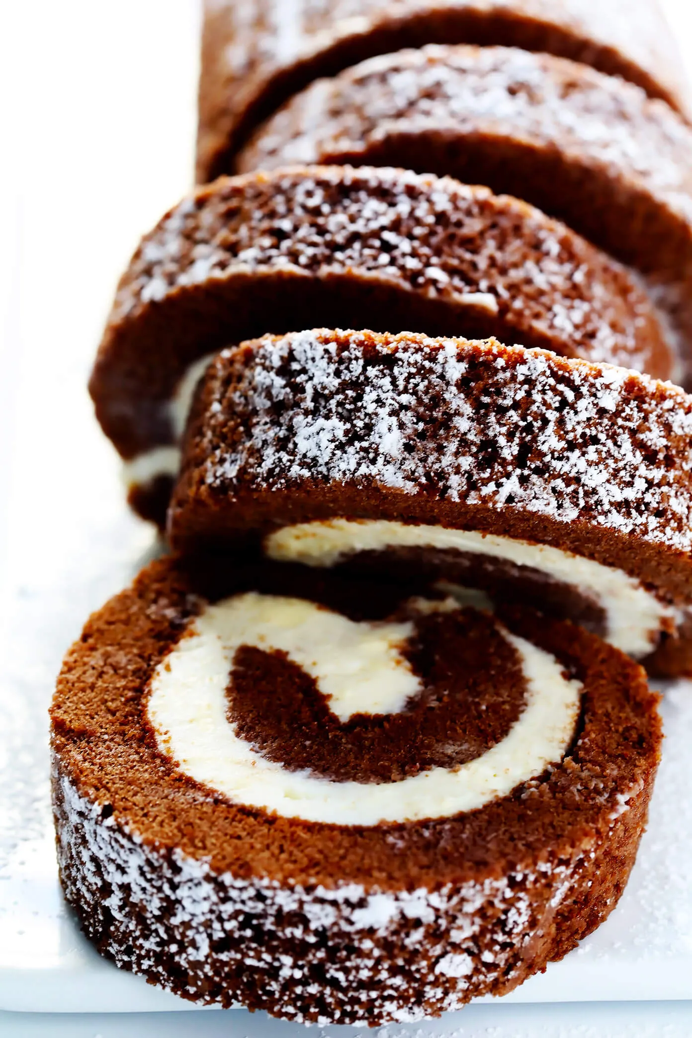Chocolate Swiss Roll Cake