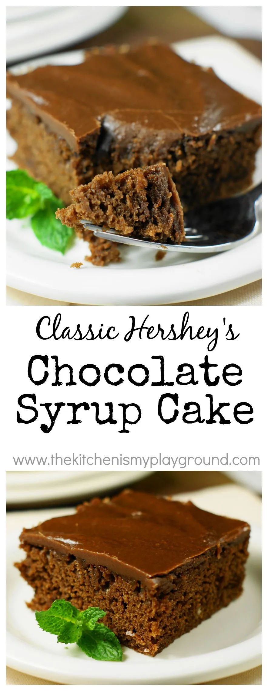 Chocolate Syrup Cake Icing