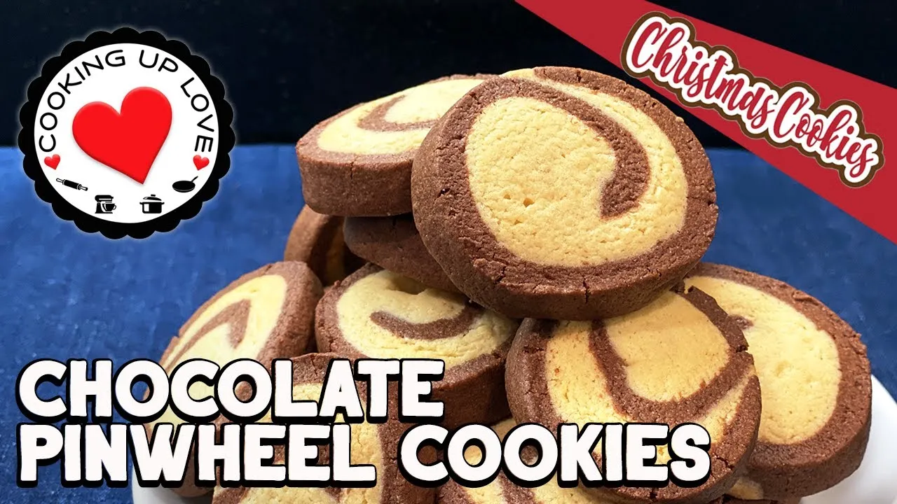 Chocolate Vanilla Swirl Icebox Cookies