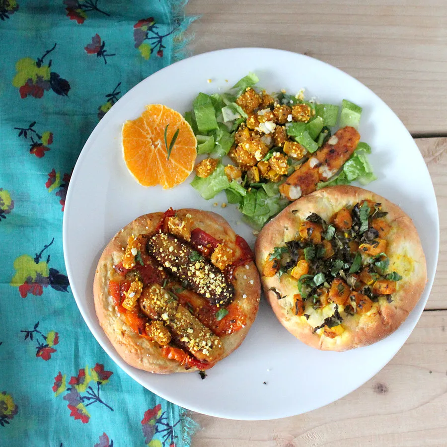 Chopped Popcorn Encrusted Butternut