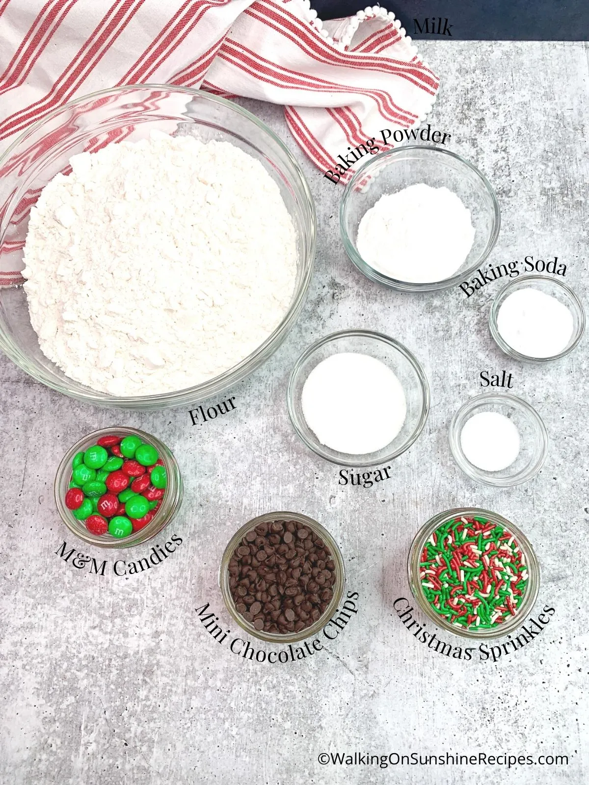 Christmas Pancake Mix in a Jar
