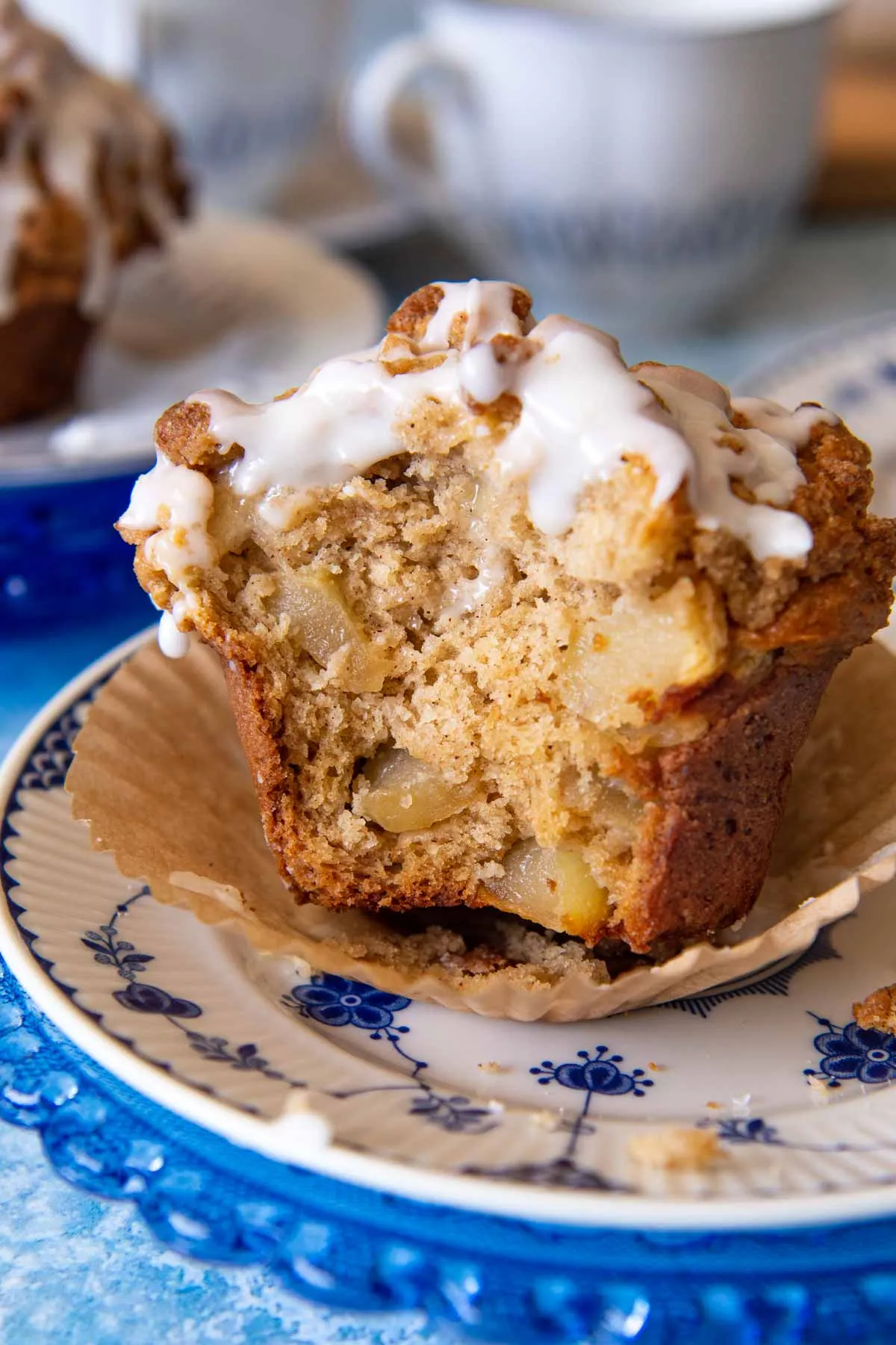 Chunky Gluten Free Apple Muffins