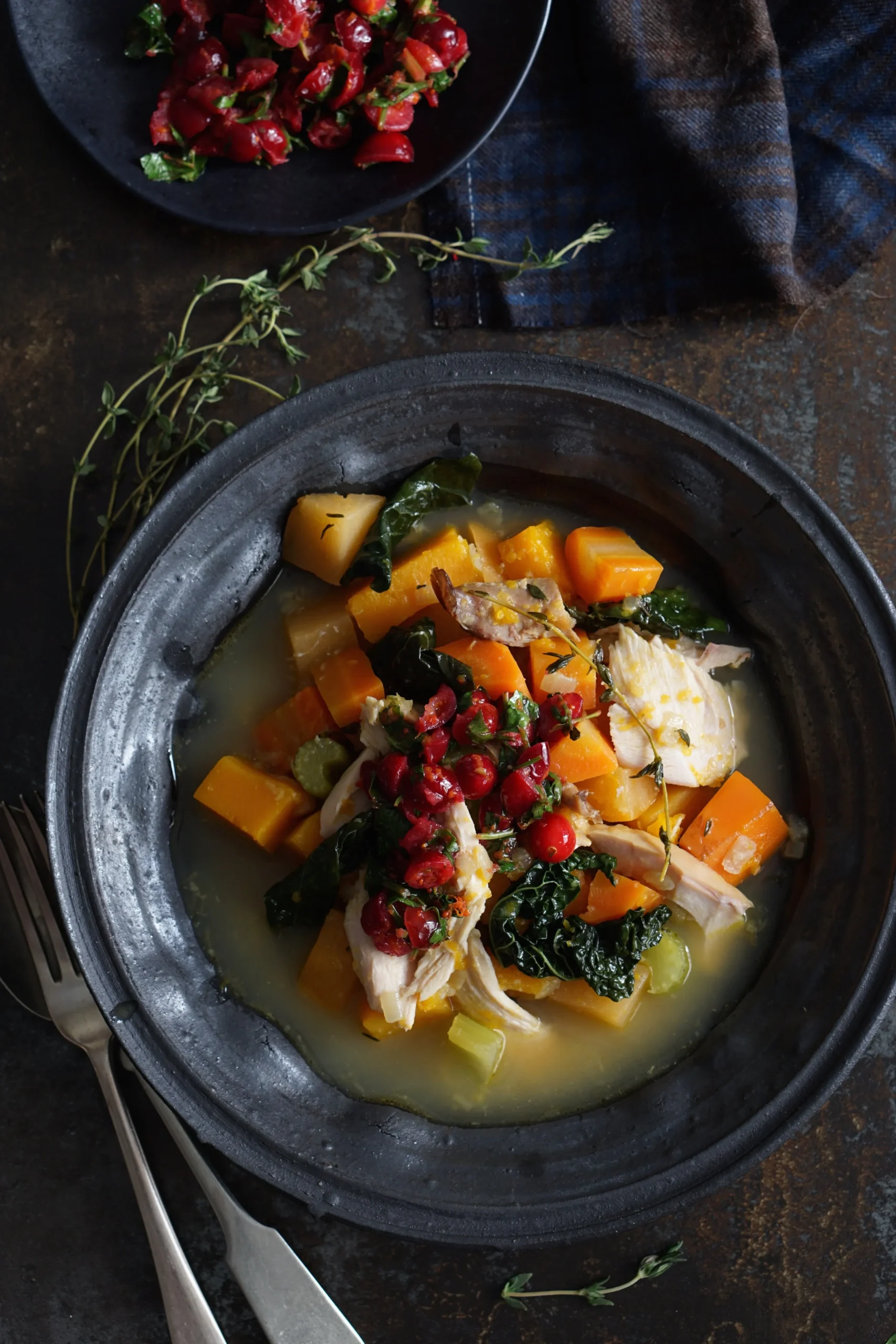 Chunky Turkey and Vegetable Soup