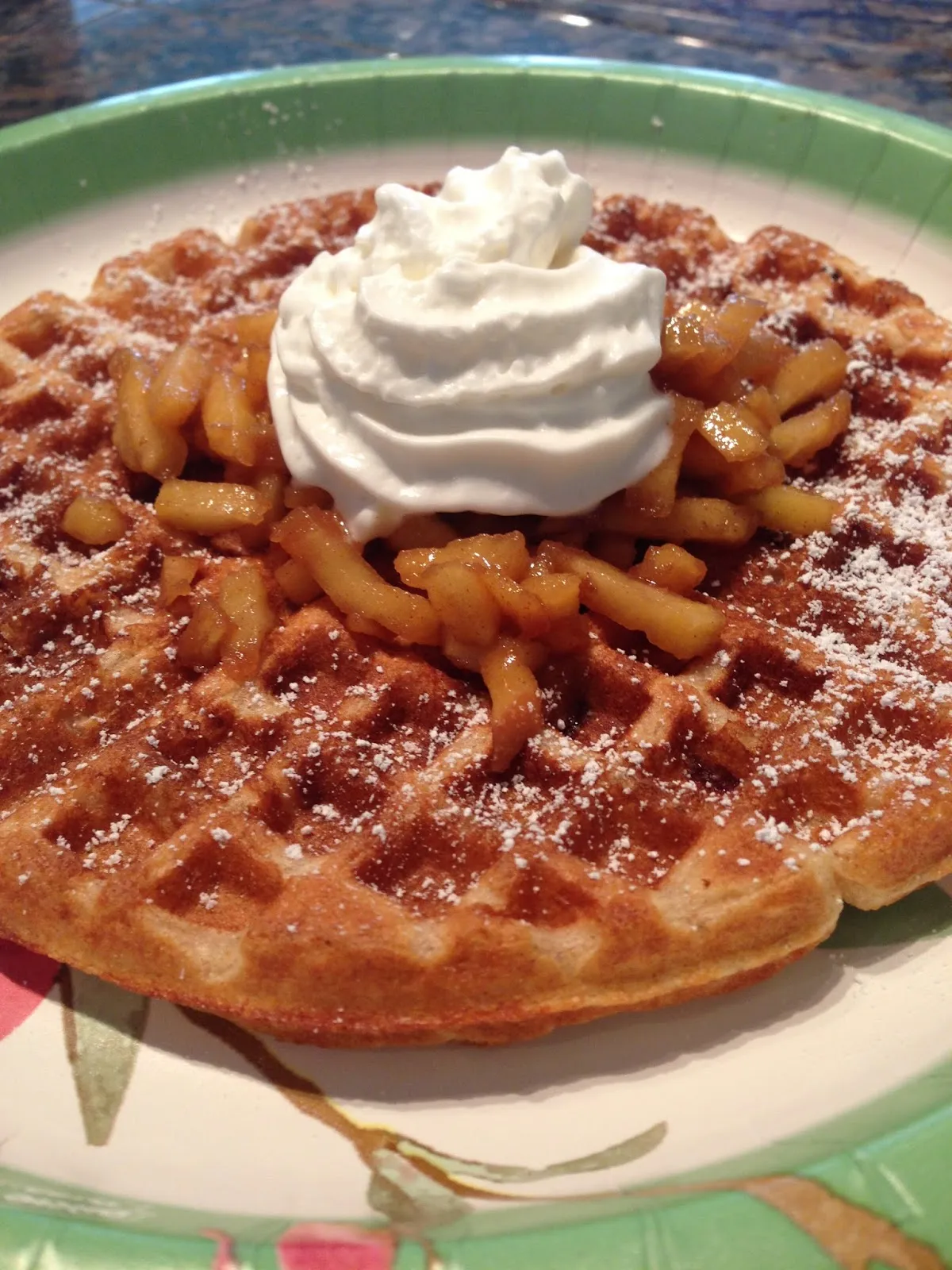Cinnamon Apple Topping for Waffles
