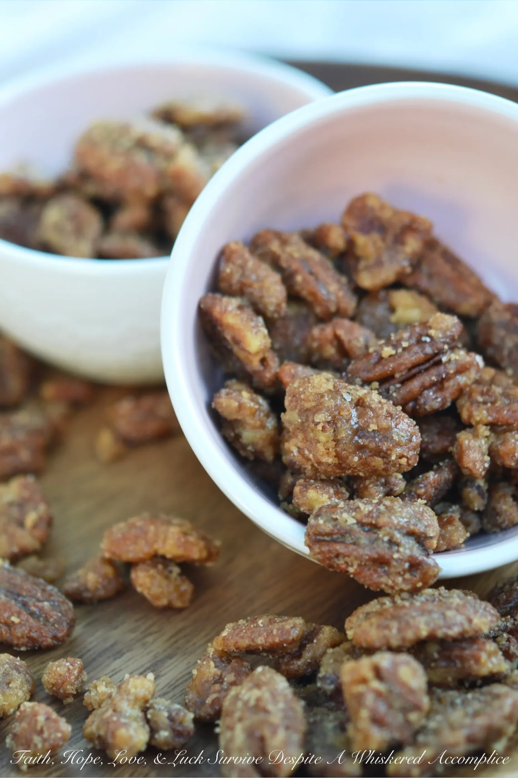 Cinnamon Praline Pecans or Walnuts