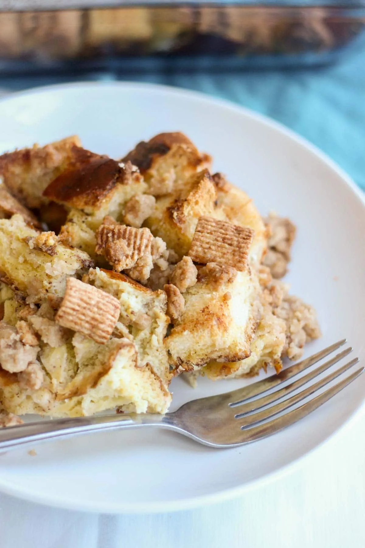 Cinnamon Toast Crunch Breakfast Casserole