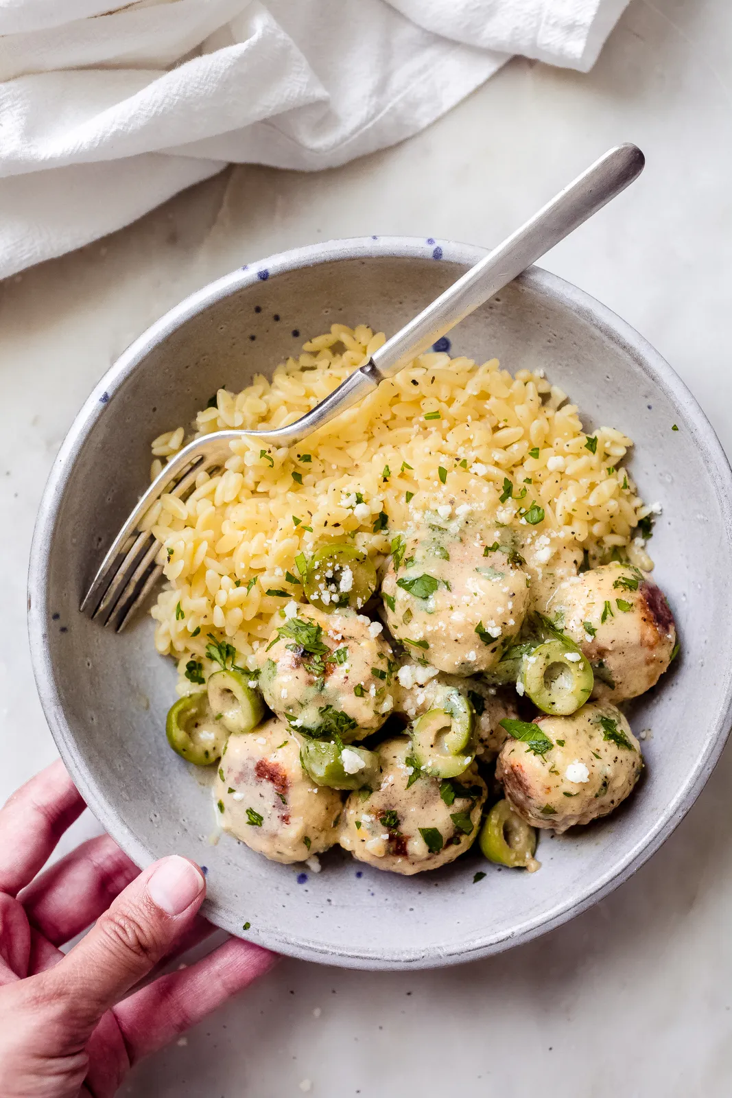 Citrus Glazed Chicken Meatballs