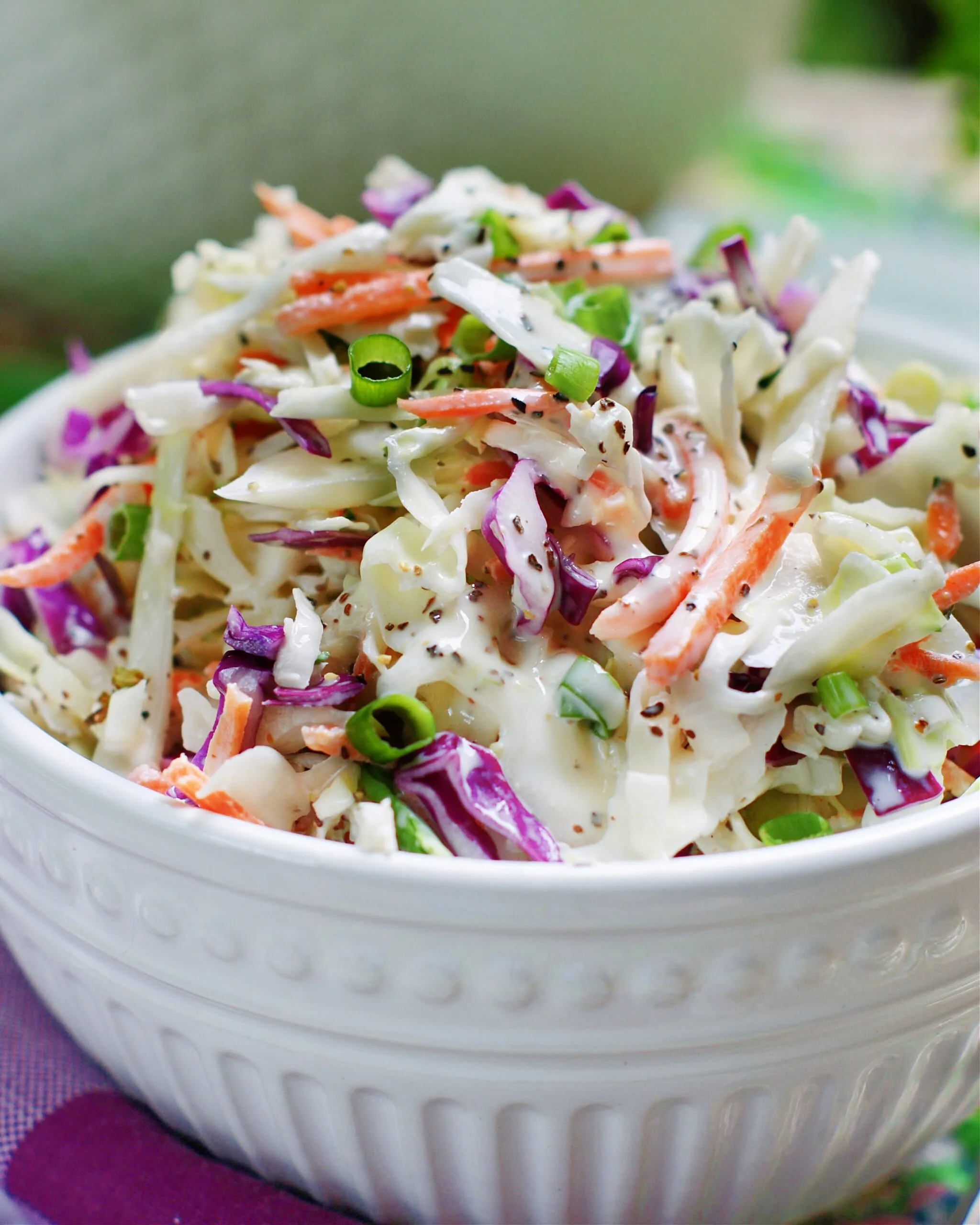 Classic Creamy Southern Coleslaw