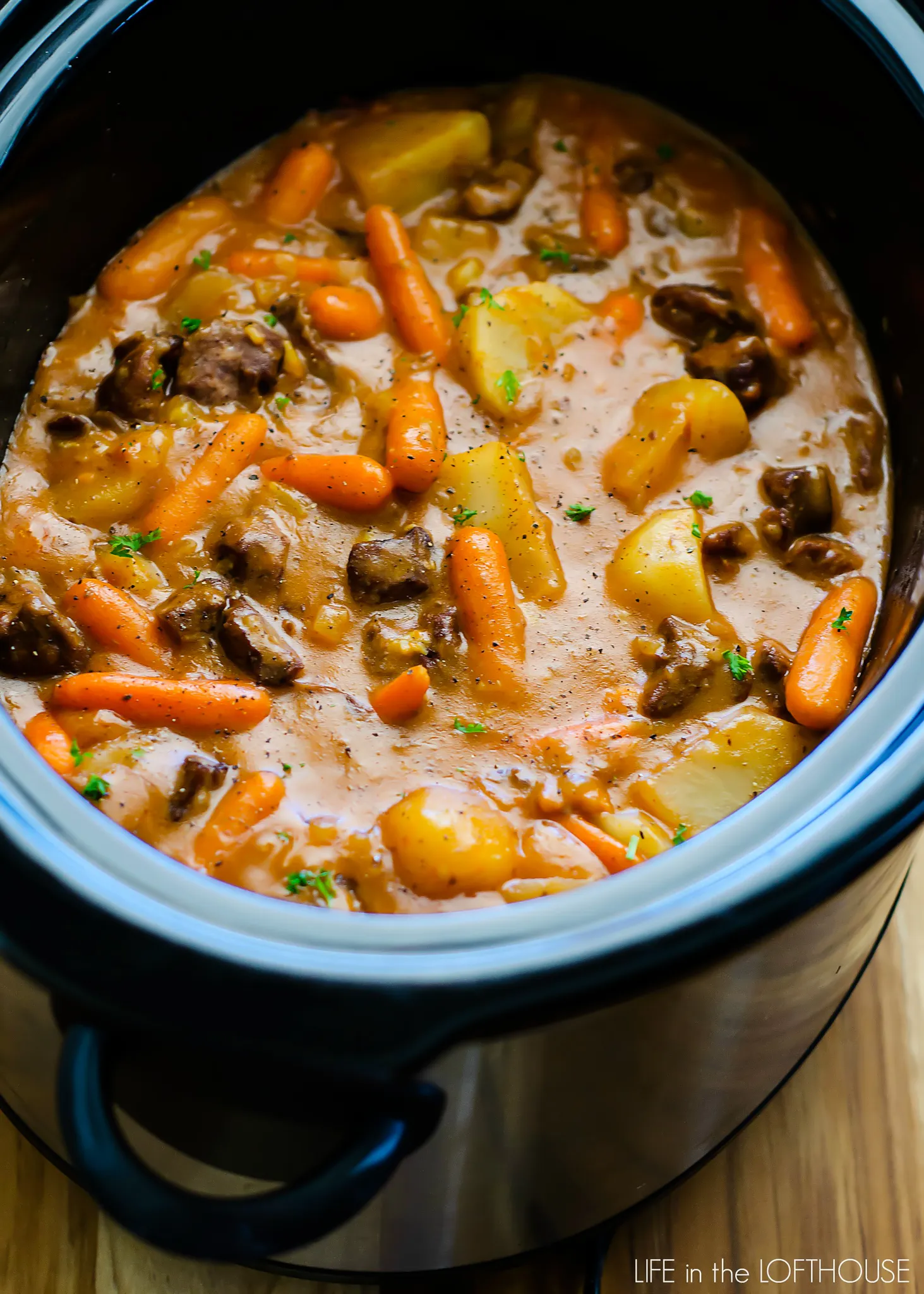 Classic Crock Pot Beef Stew