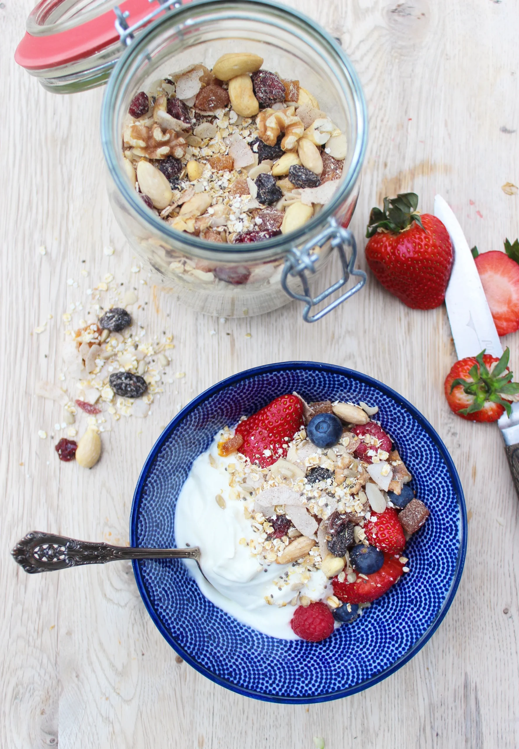 Clean Eating Breakfast Snack Muesli