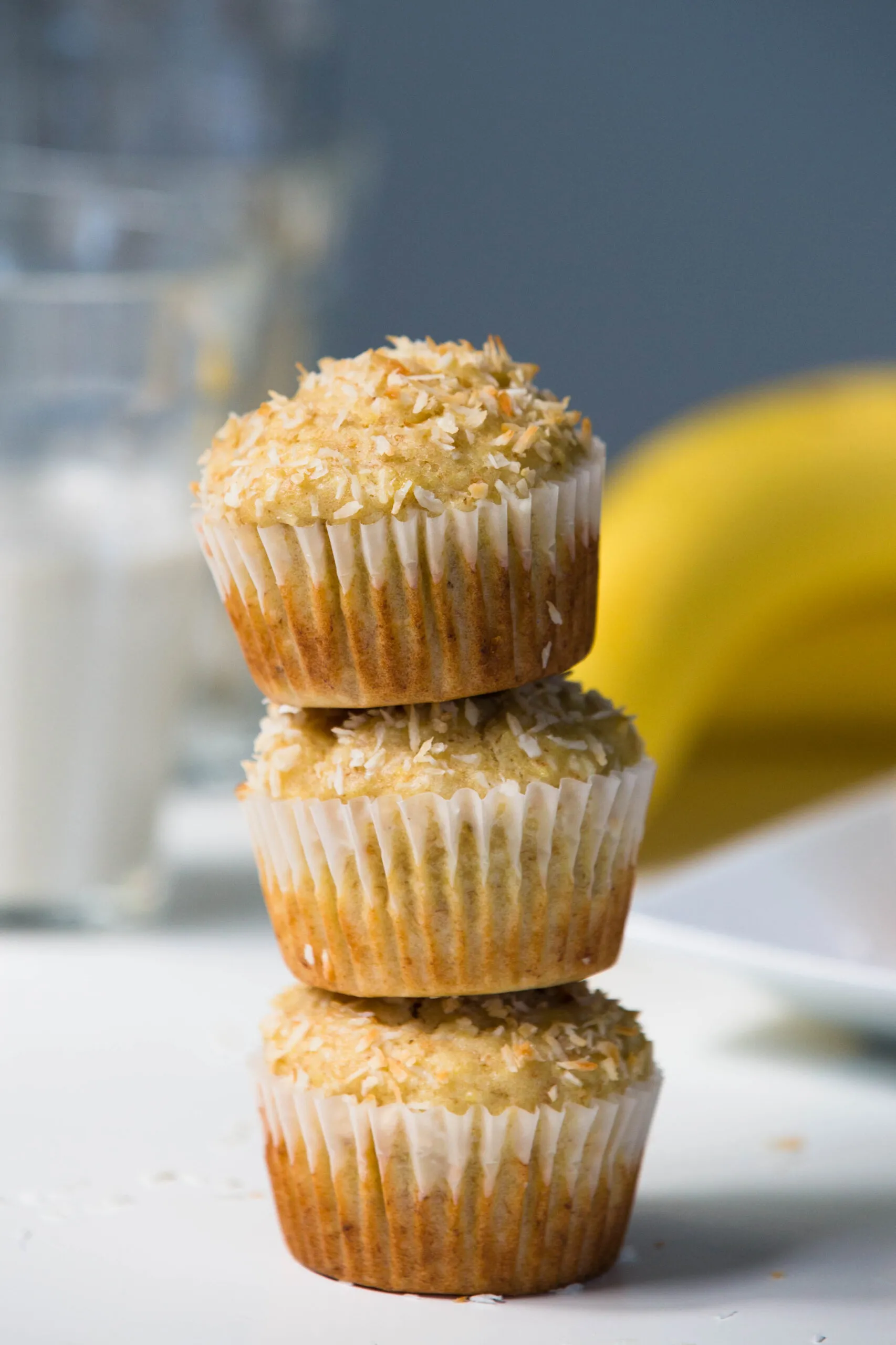 Clean Eating Coconut Pineapple Muffins