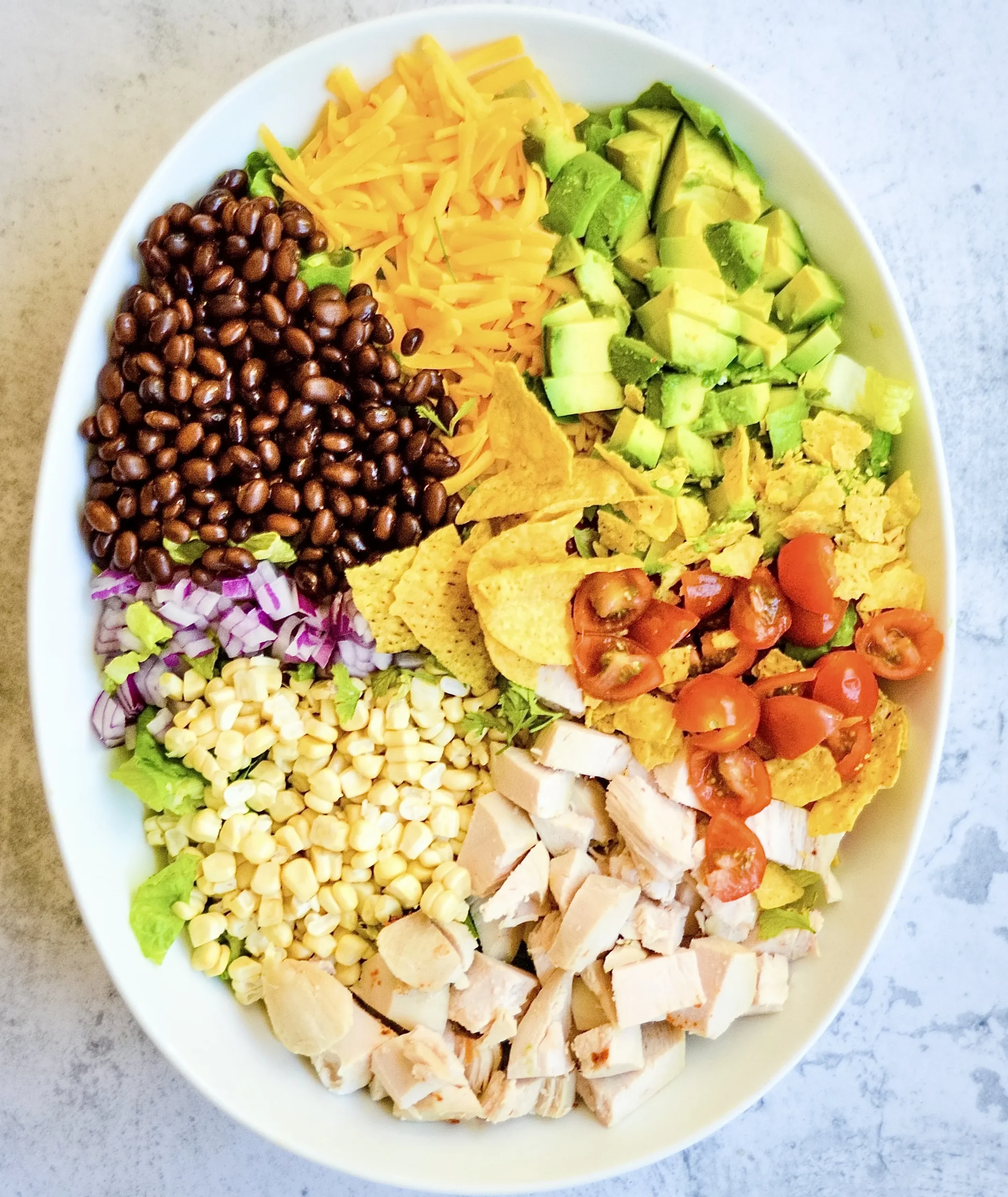 Clean Eating Low Carb Southwestern Chicken Salad