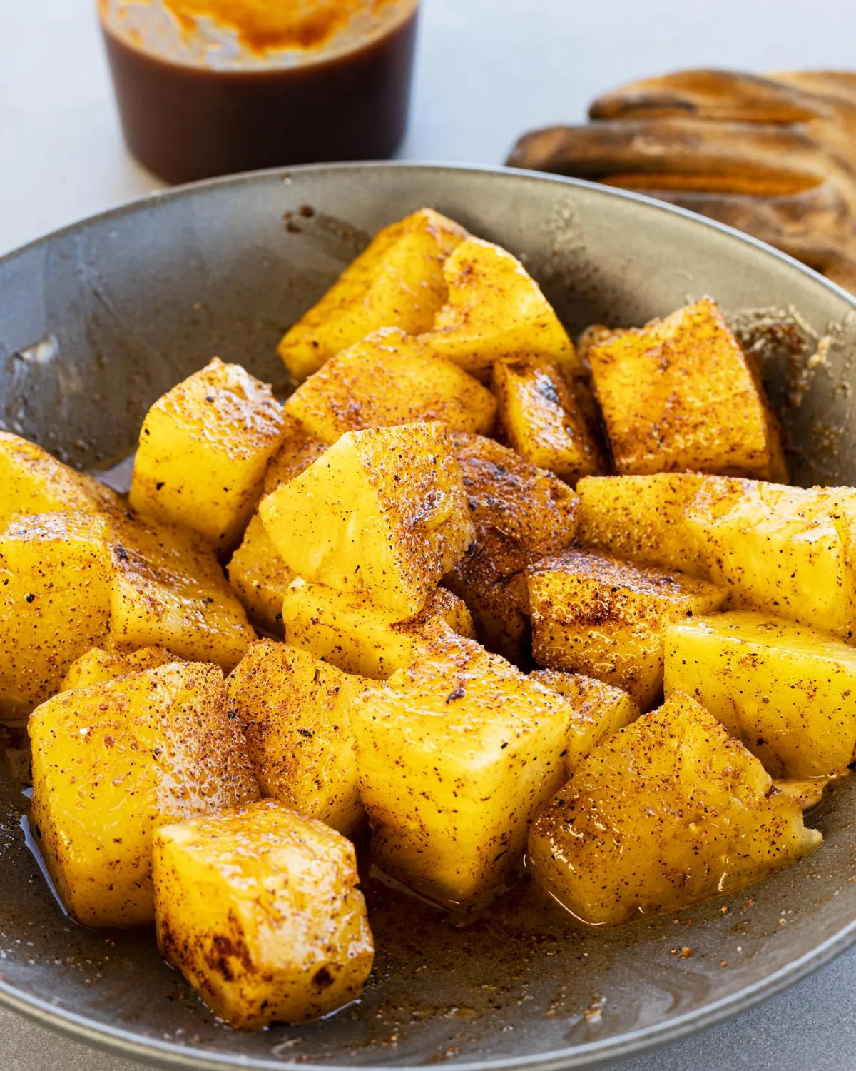 Coal Roasted Pineapple Burnt Ends