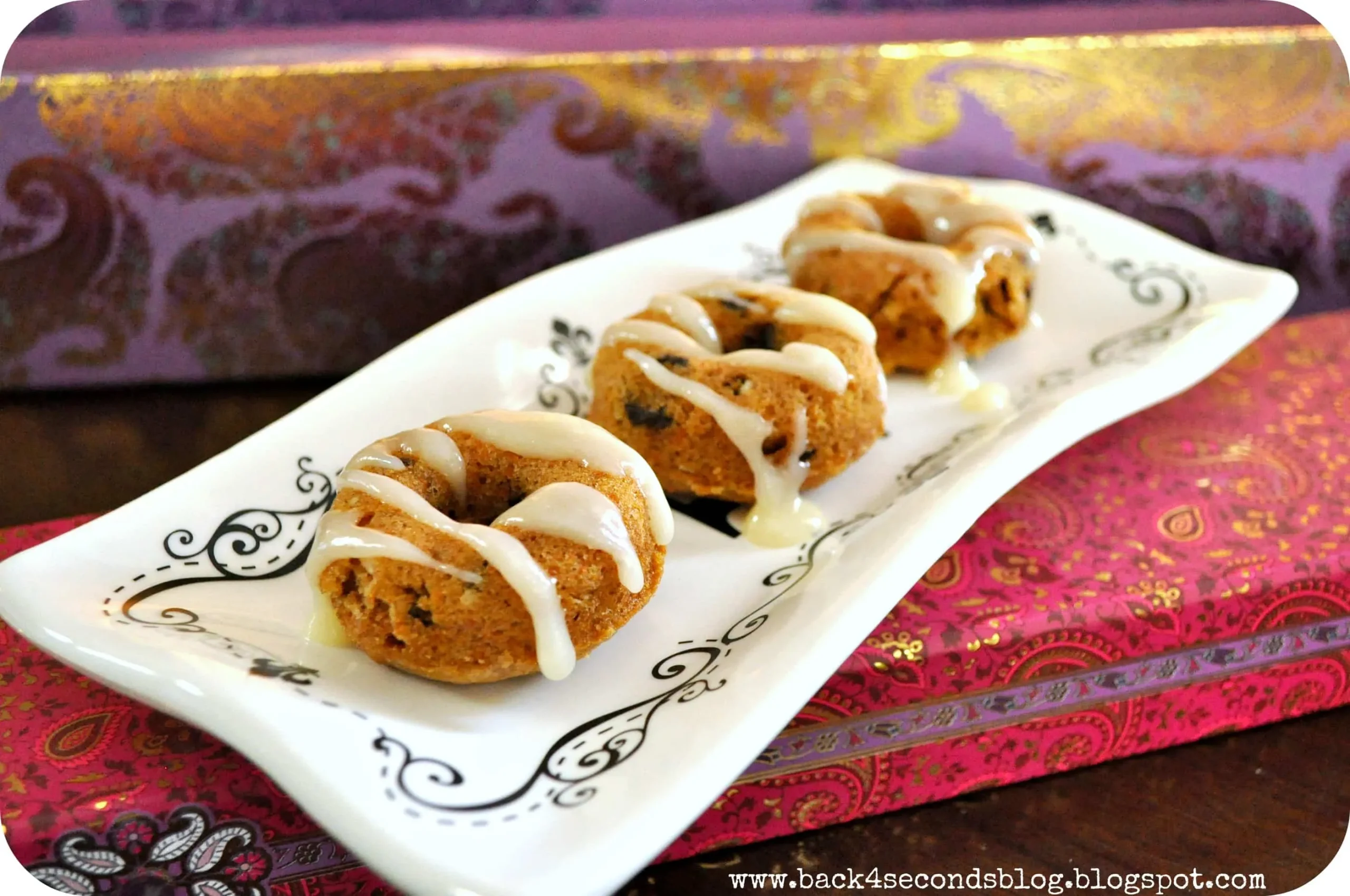 Coconut Carrot Mini Cakes