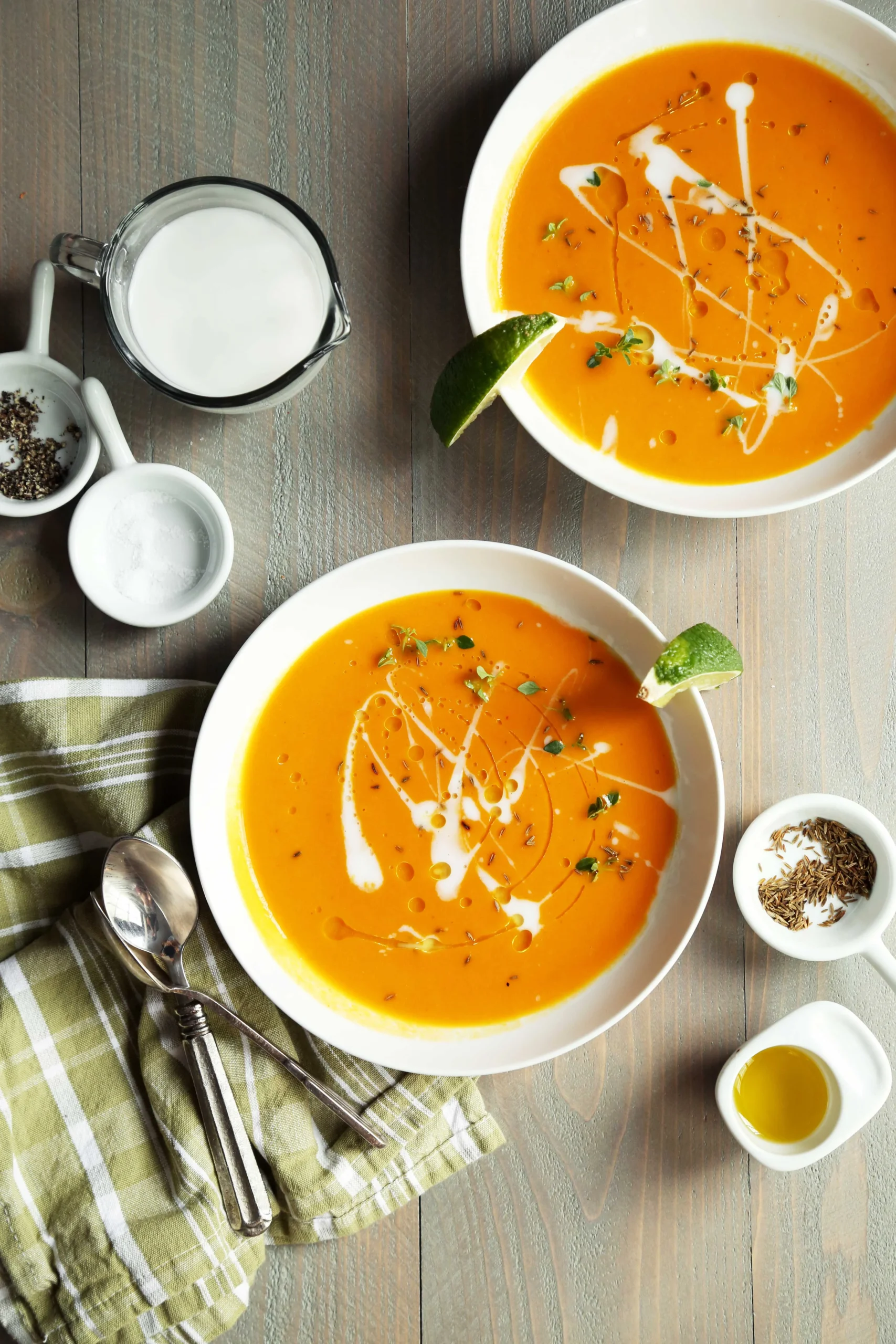 Coconut Curry Carrot Soup