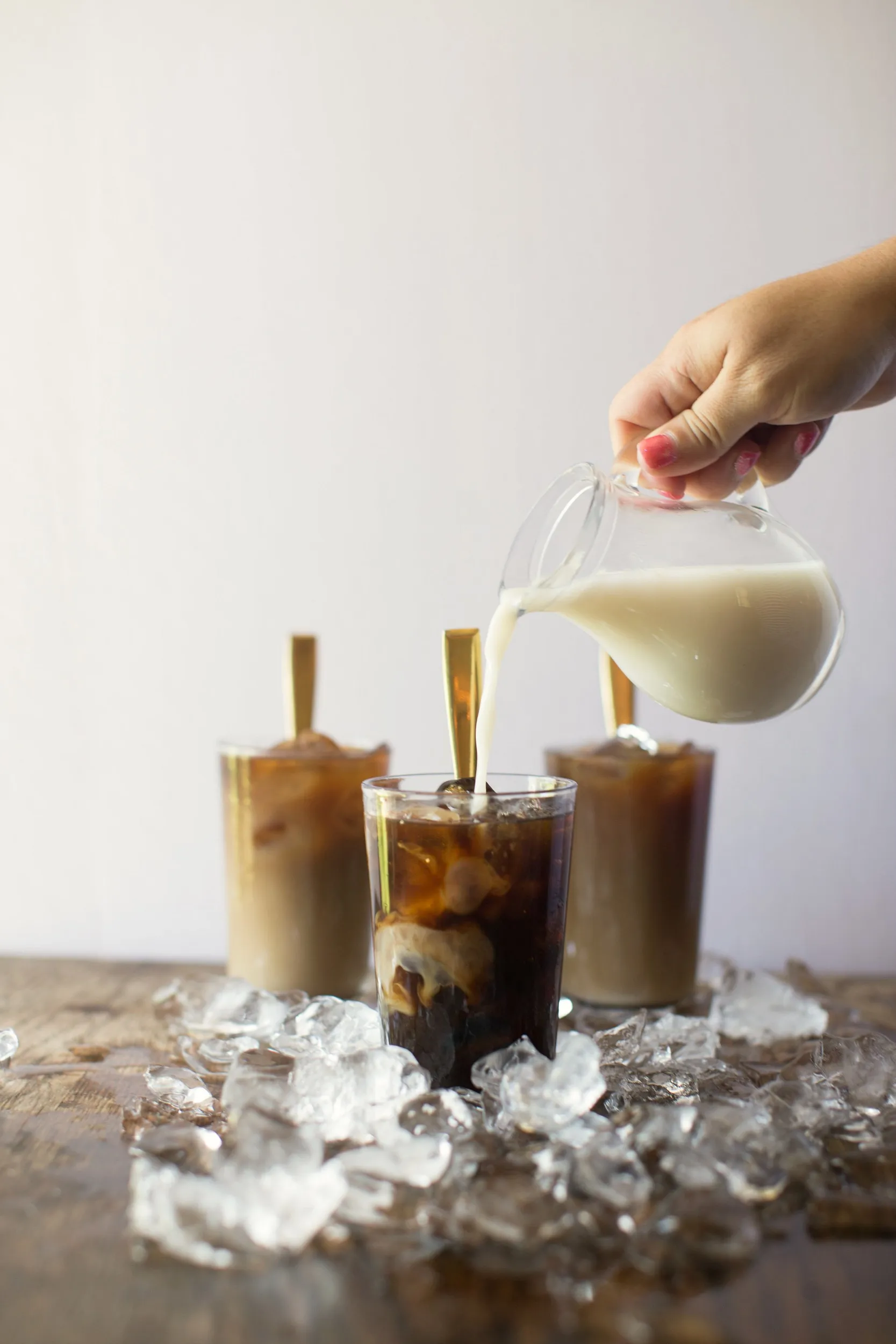 Coconut Horchata Iced Coffee