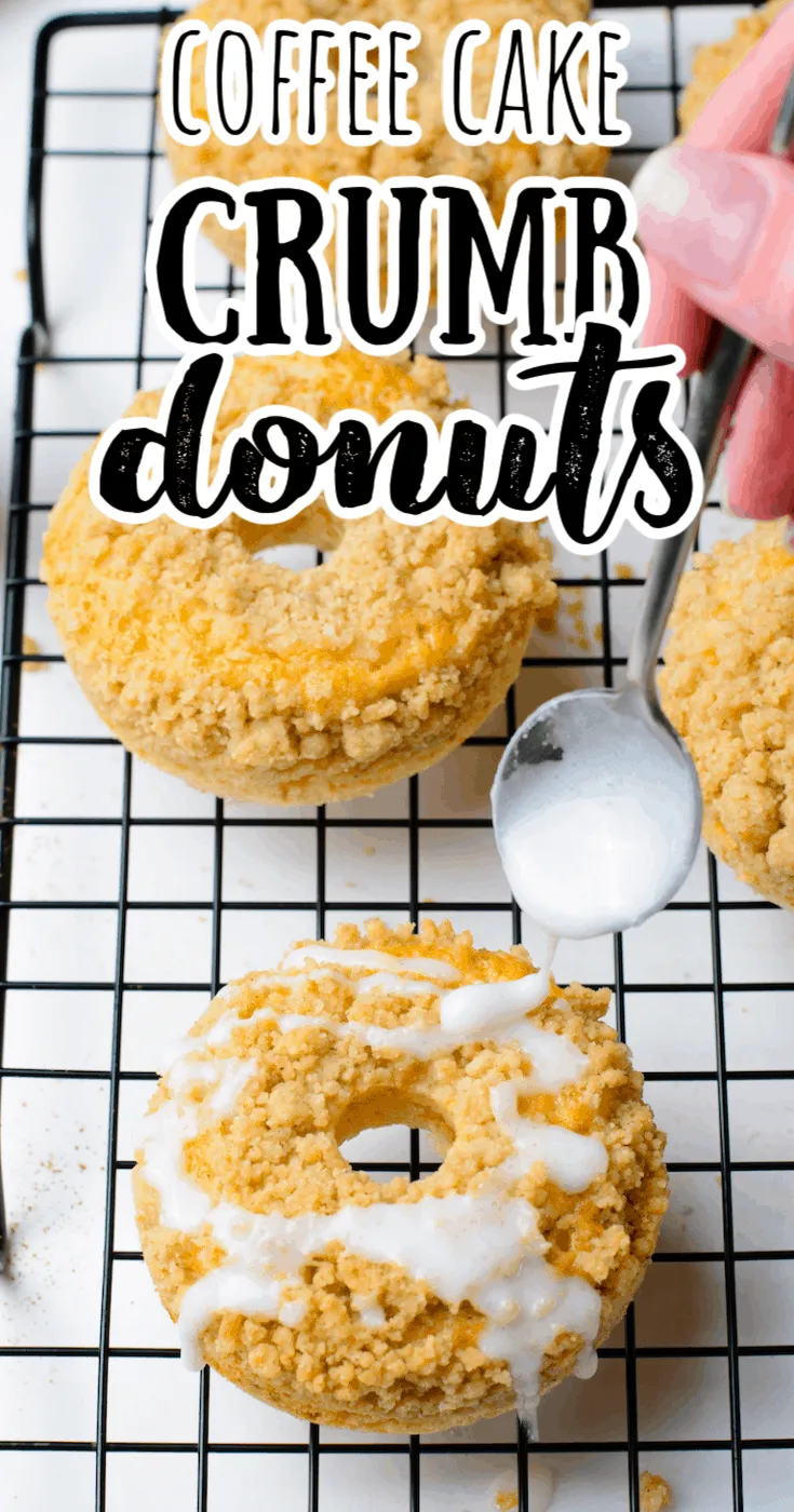 Coffee Cake Crumb Donuts