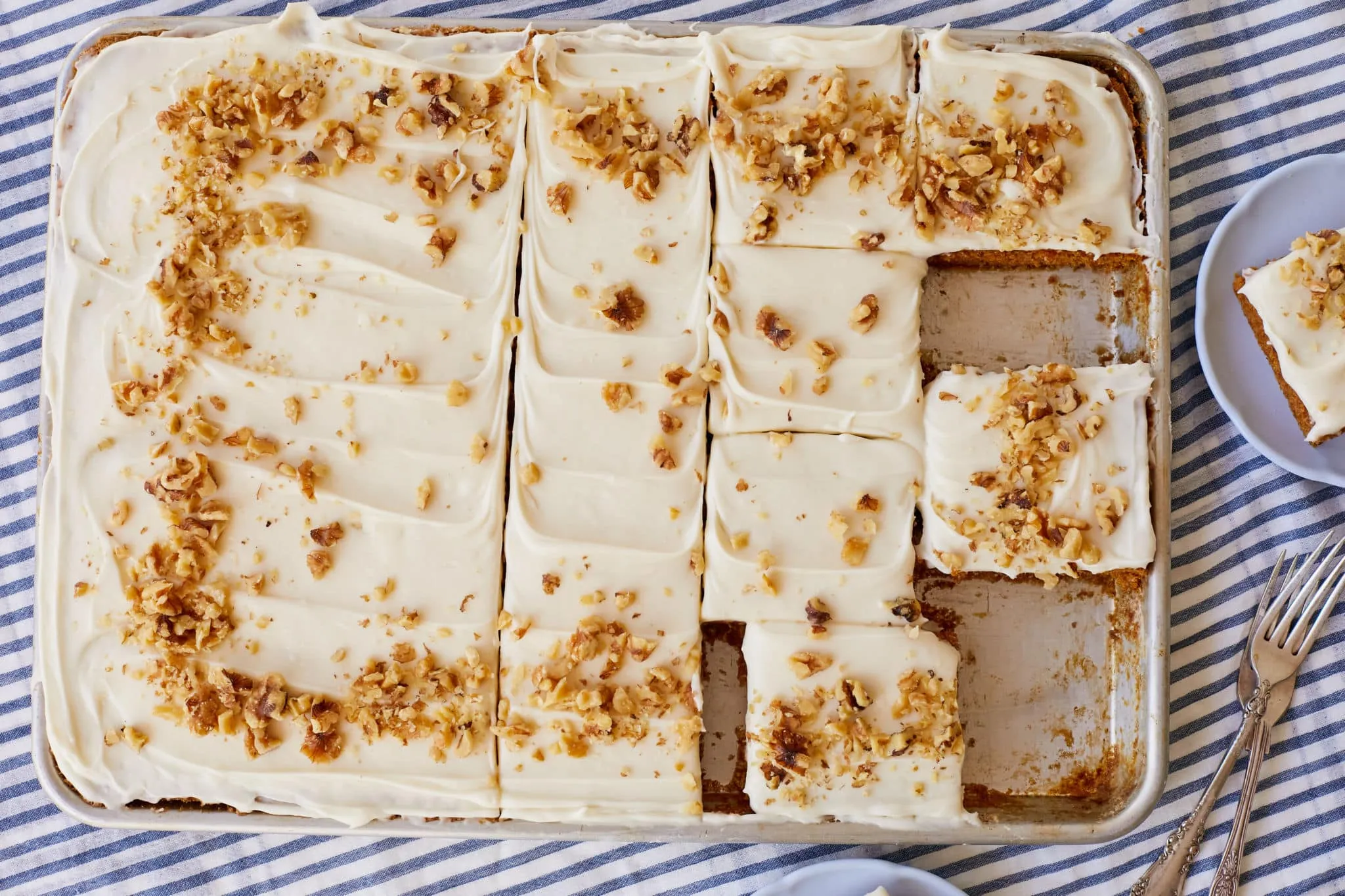 Cookie Sheet Carrot Cake