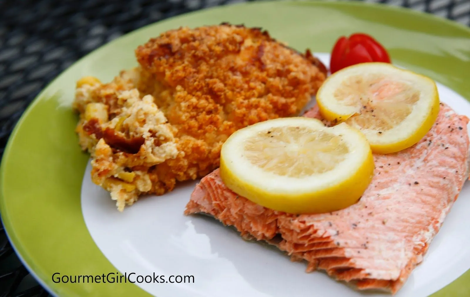 Copper River Salmon with Butter Sauce