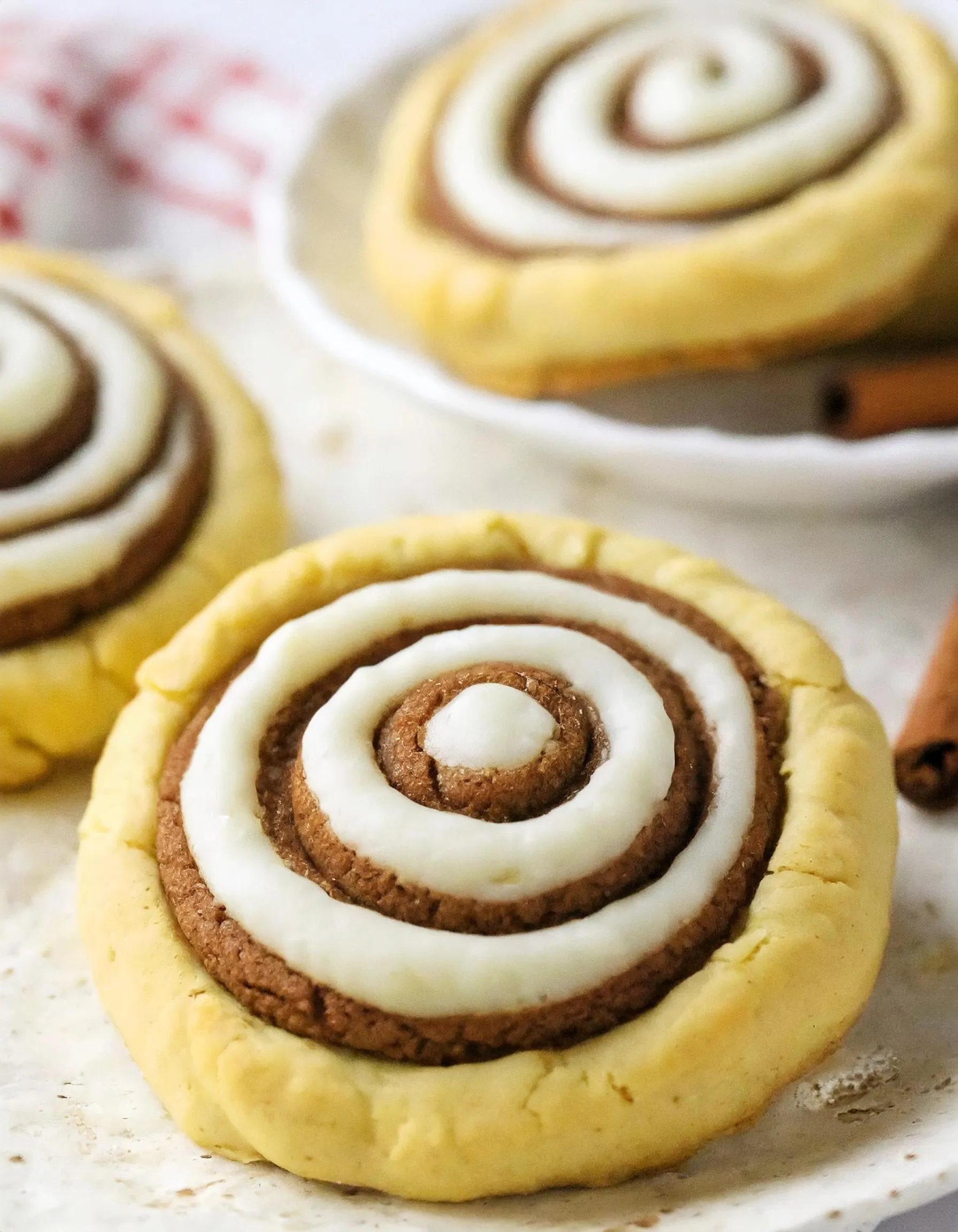 Copycat Crumbl Cinnamon Roll Cookies
