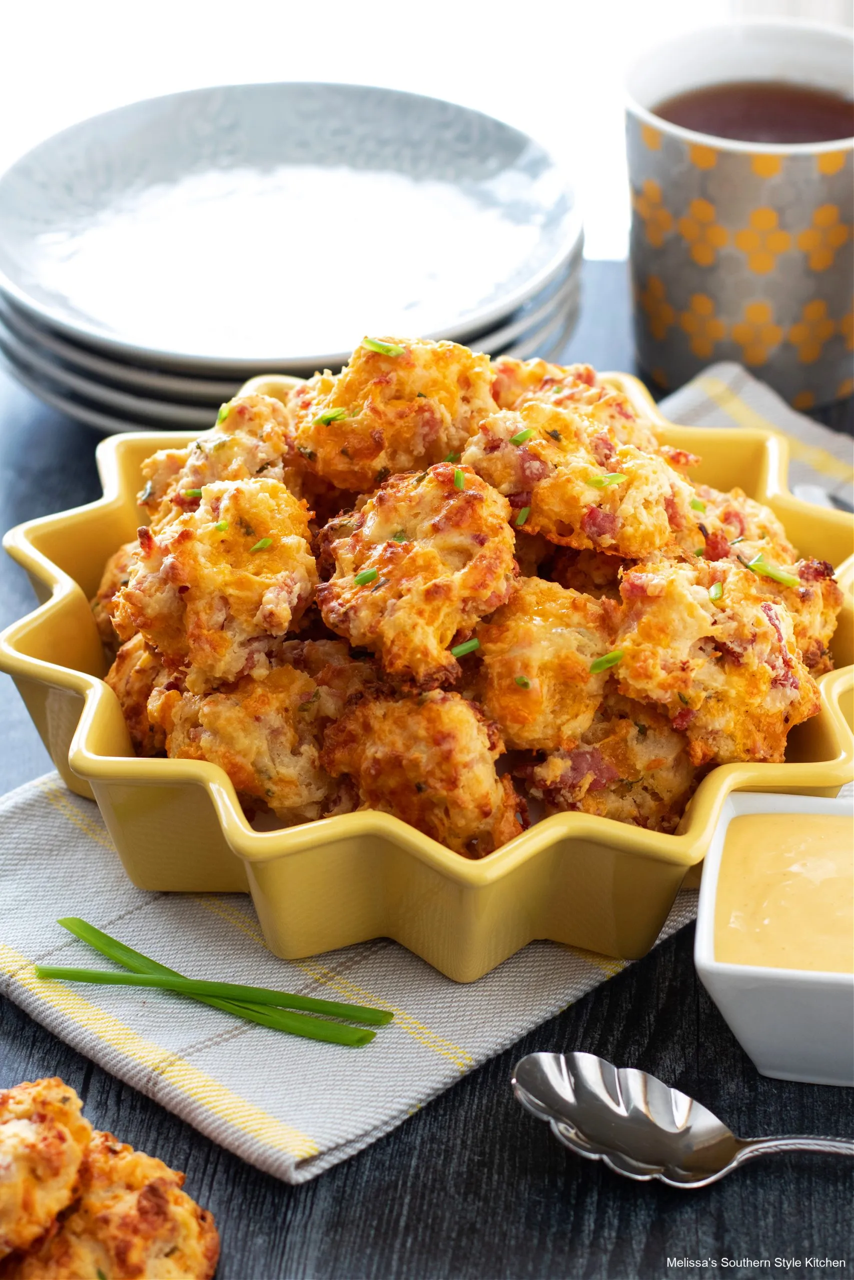 Country Ham and Cheese Biscuits