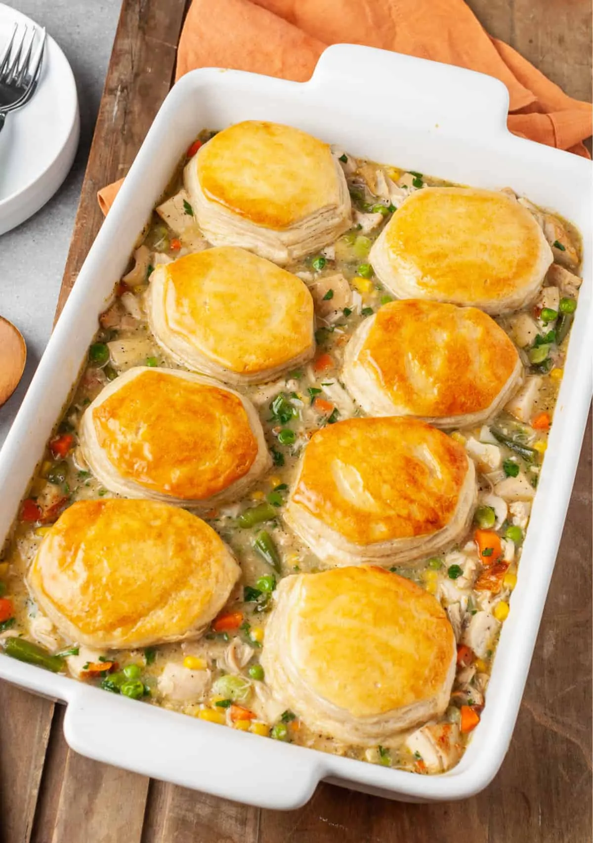 Cozy Chicken Pot Pie Casserole