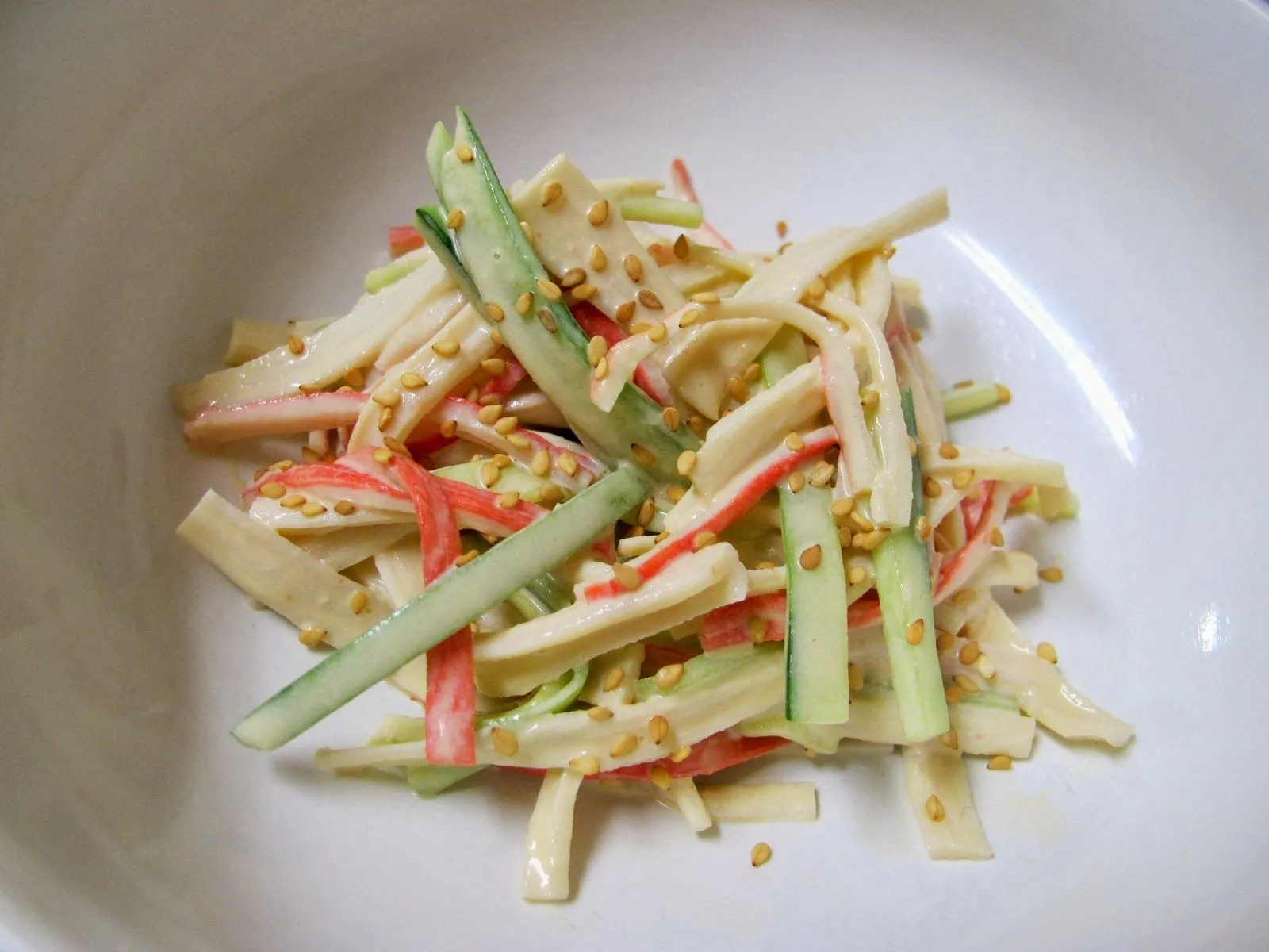 Crab Salad with Ponzu Mayonnaise Dressing