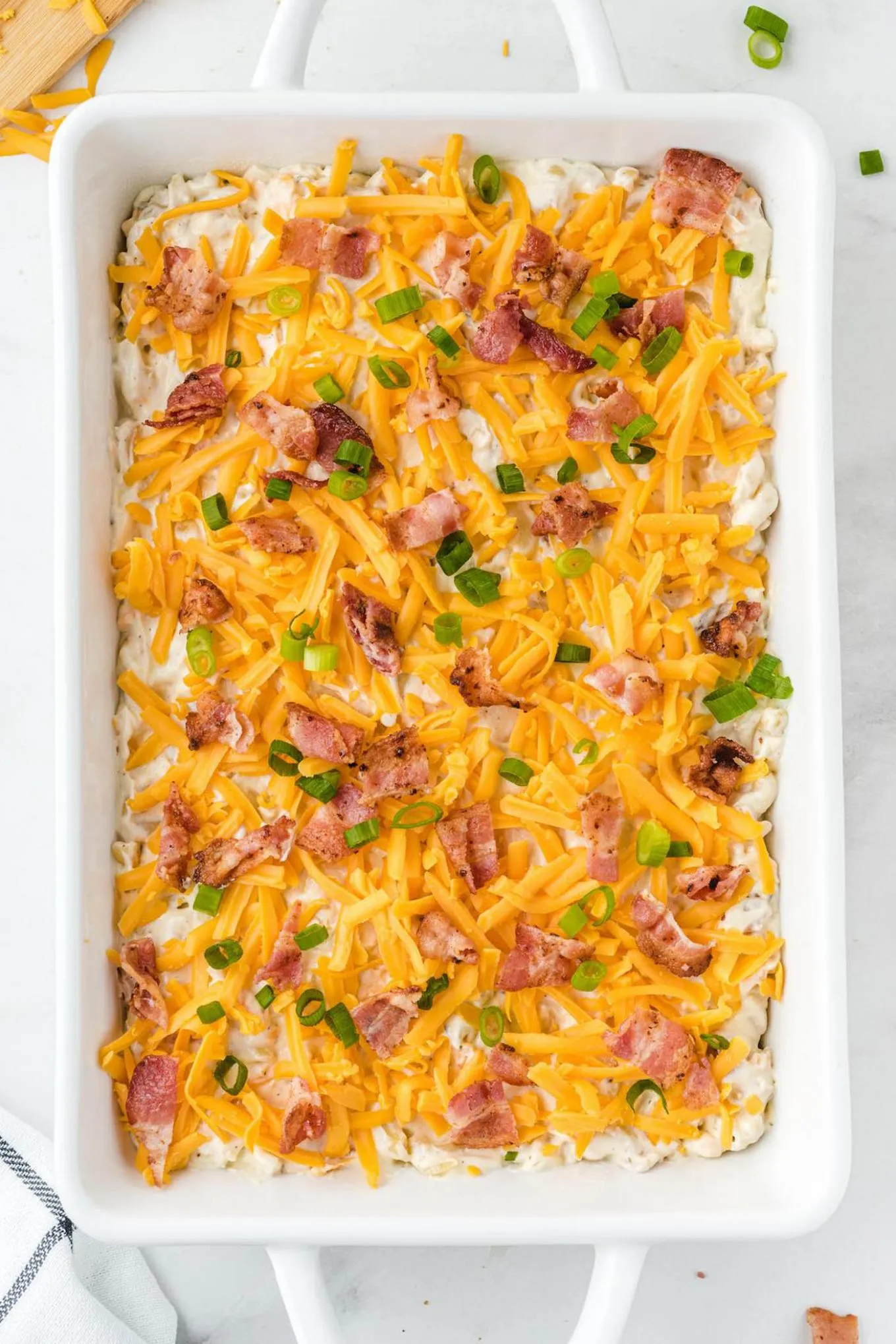 Crack Chicken Cornbread Casserole