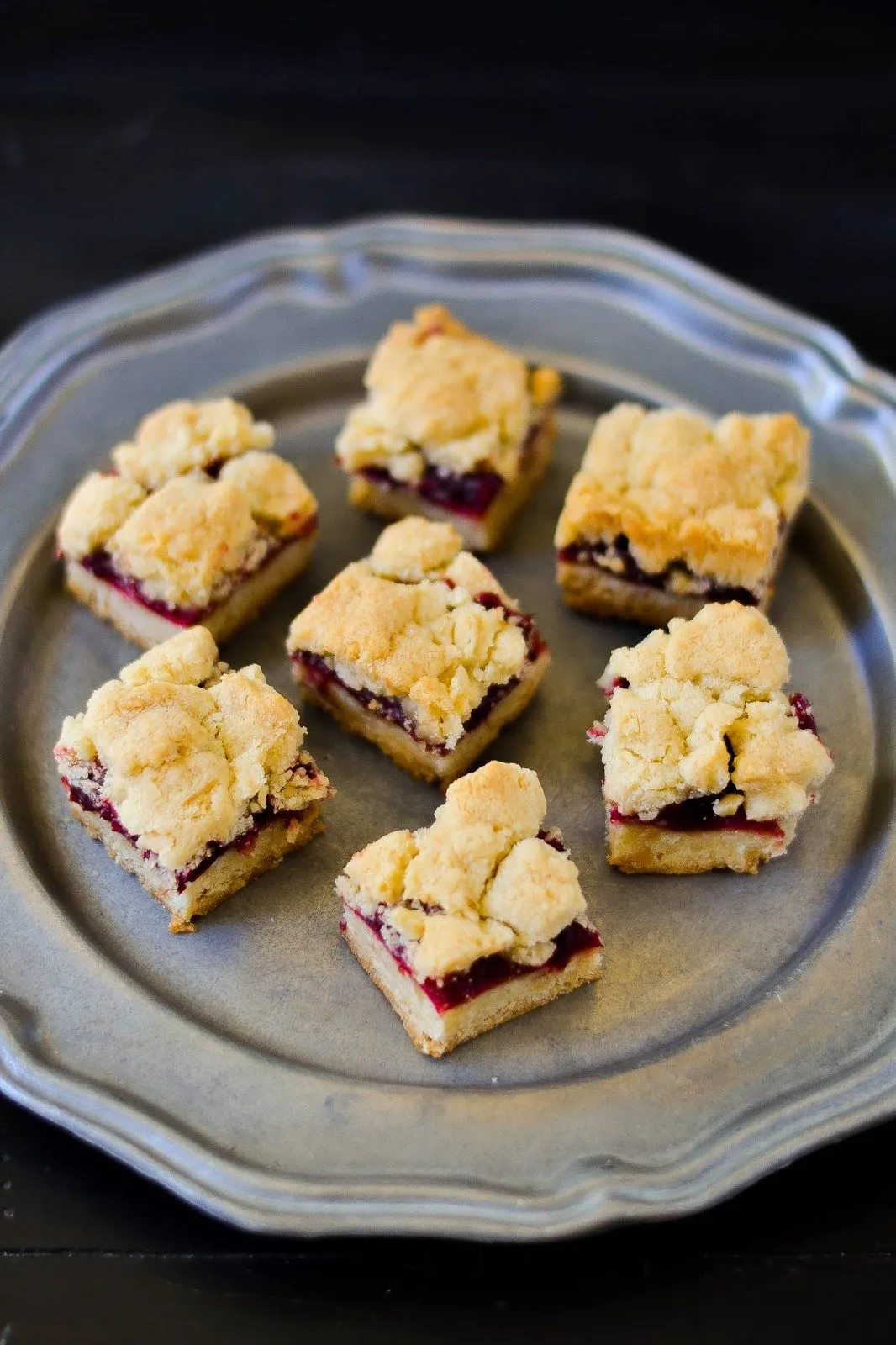 Cran Apple Raspberry Bars