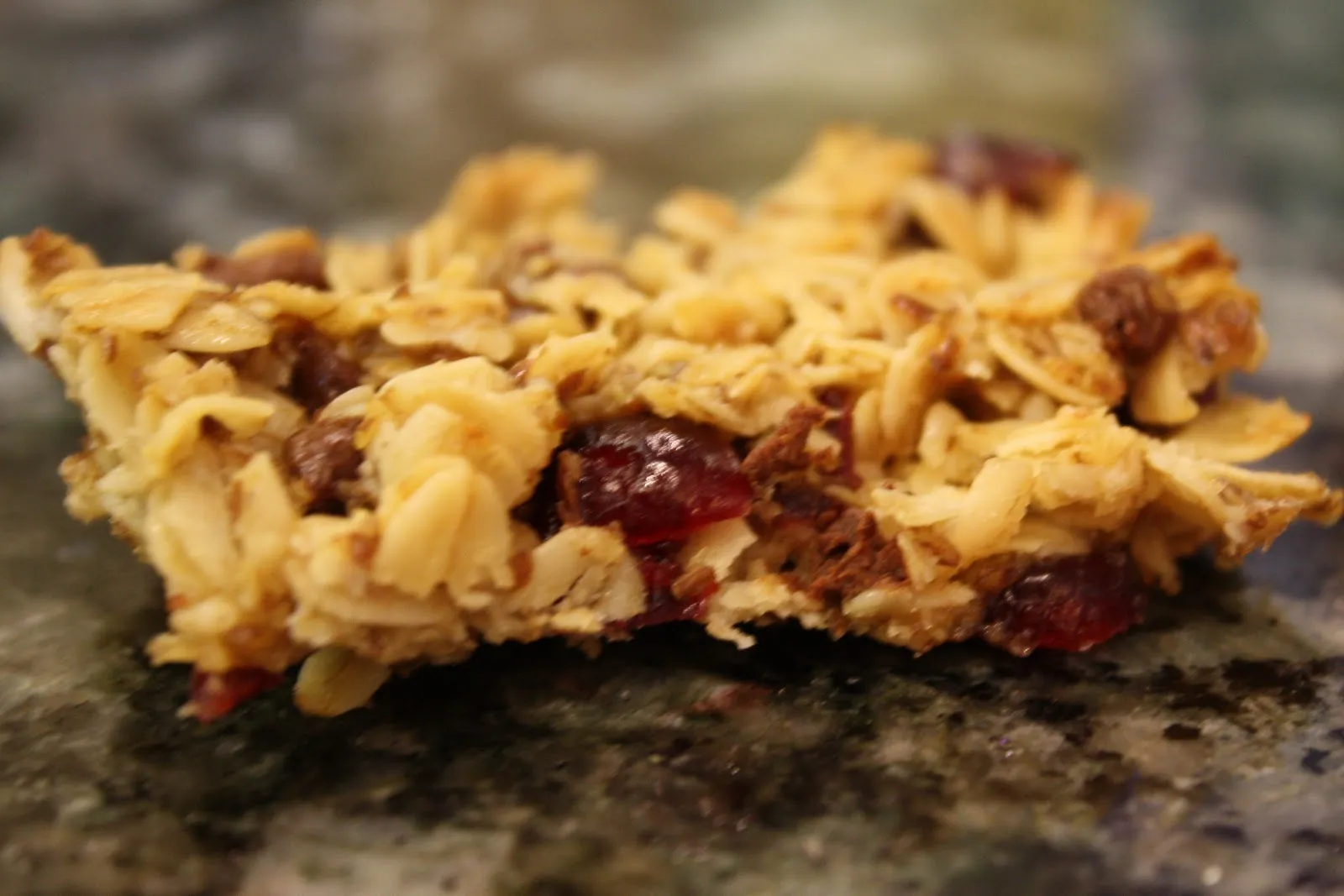Cranberry Chocolate Chip Granola Bars