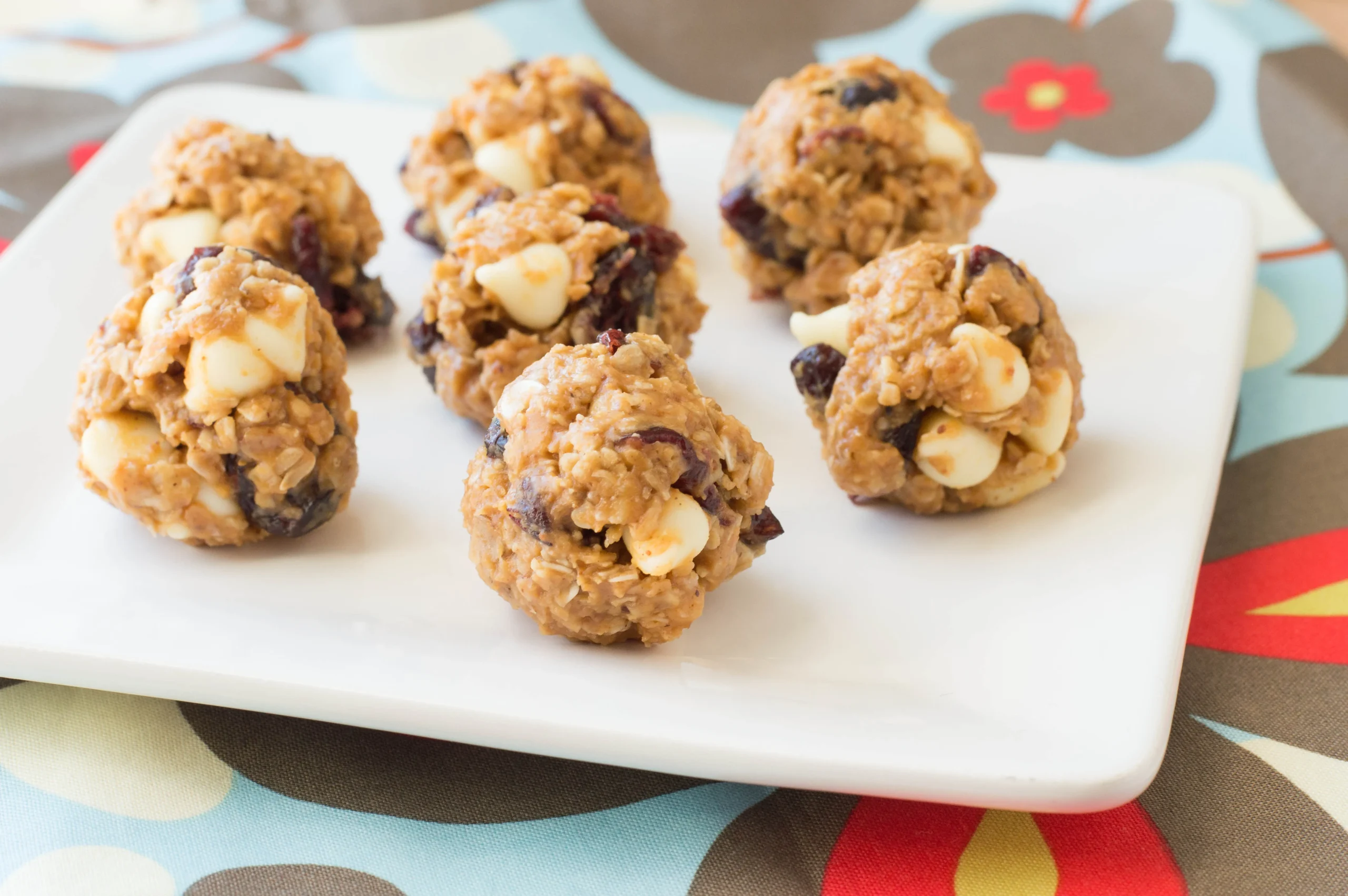 Cranberry Chocolate Energy Bites
