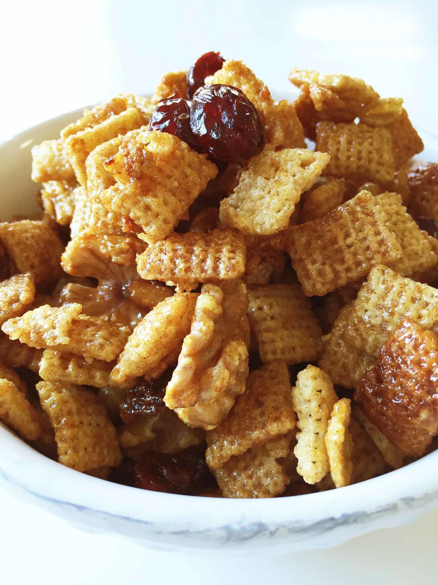 Cranberry Cinnamon Snack Mix