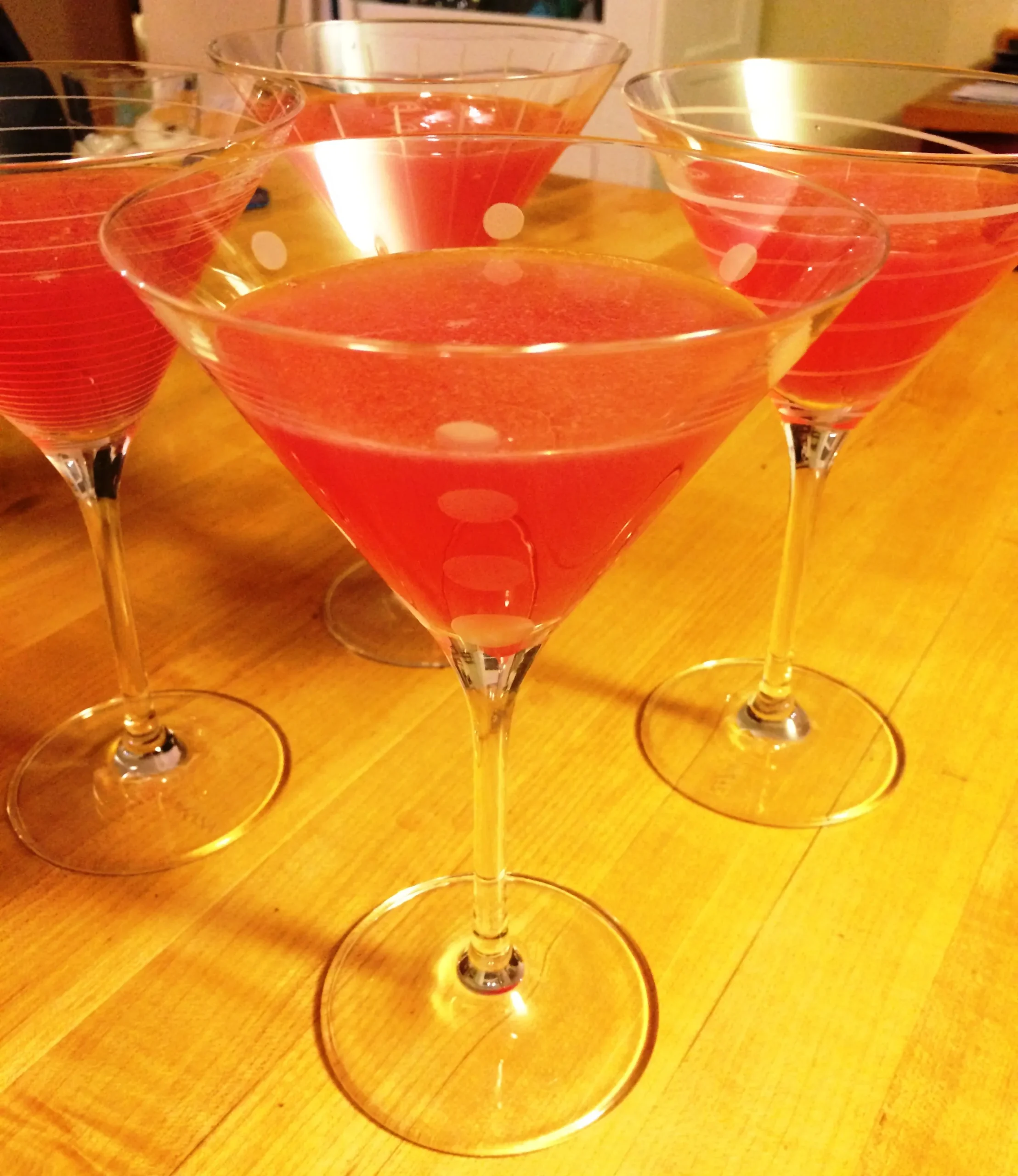 Cranberry Pomegranate Cosmopolitan Cocktail