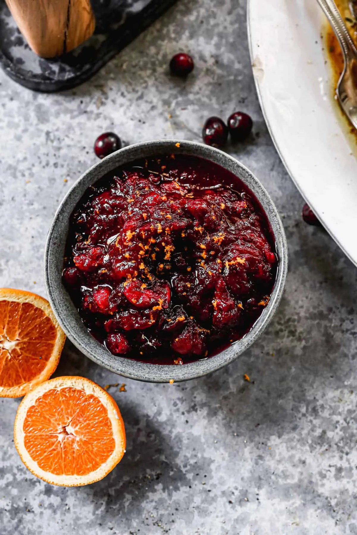 Cranberry Sauce with Pearl Onions and Golden Raisins