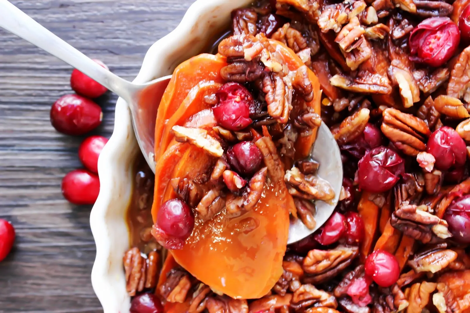 Cranberry Sweet Potato Casserole